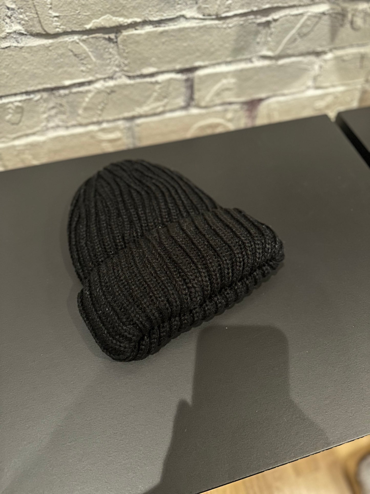 Supreme Black Knit Beanie DS