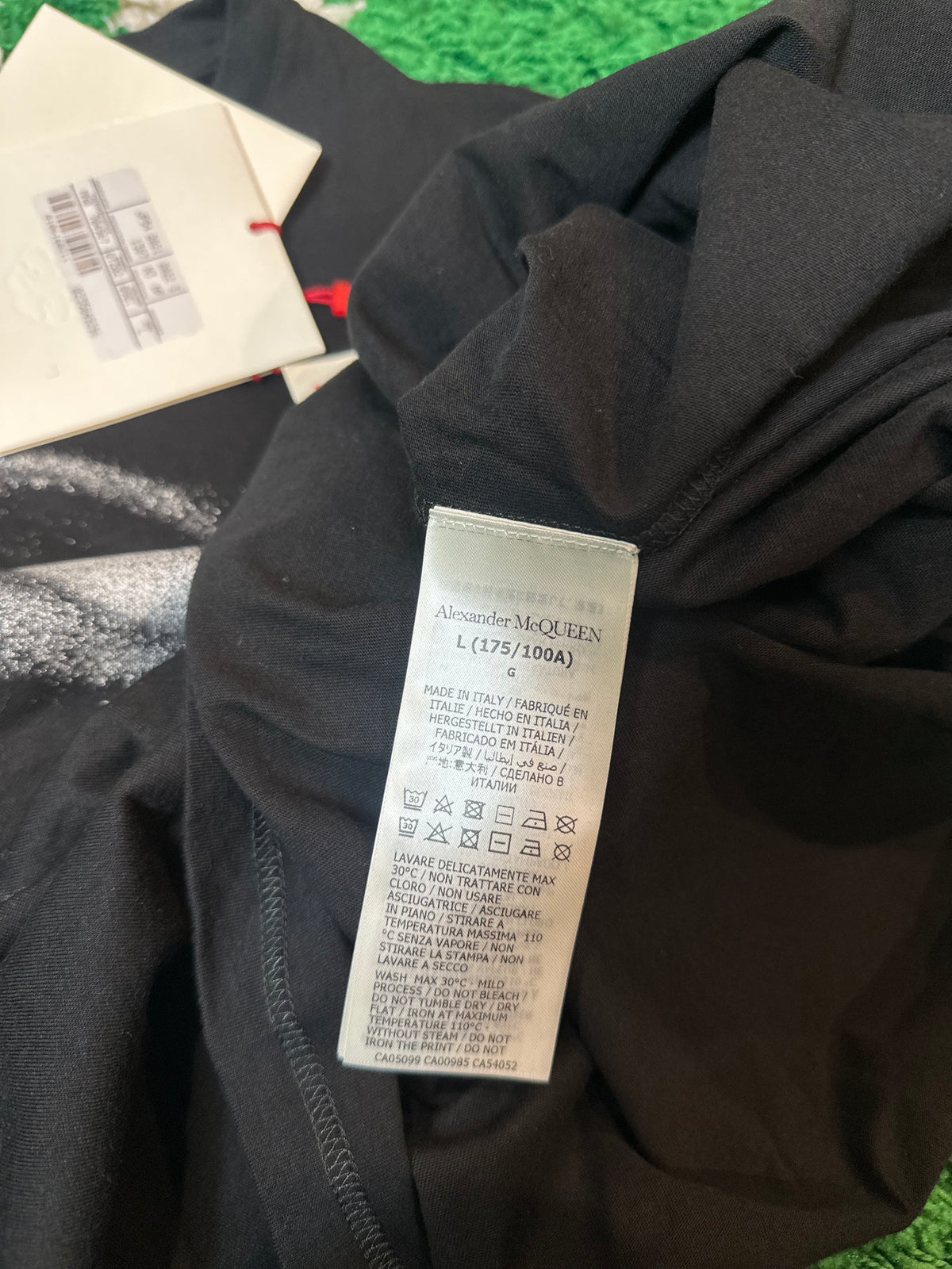 Alexander McQueen Skull Tee DS Size Large