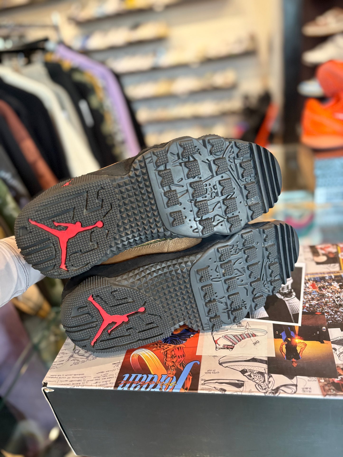 Jordan 9 Retro Boot NRG Military Brown Clean OG Size 8.5