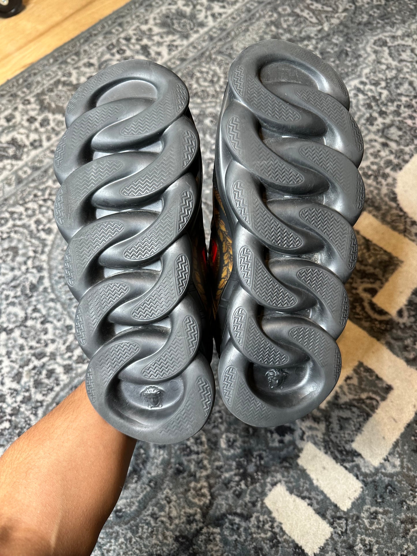 Versace Chain Reaction “Black Multi” Clean Nb Size 9(42 EU)