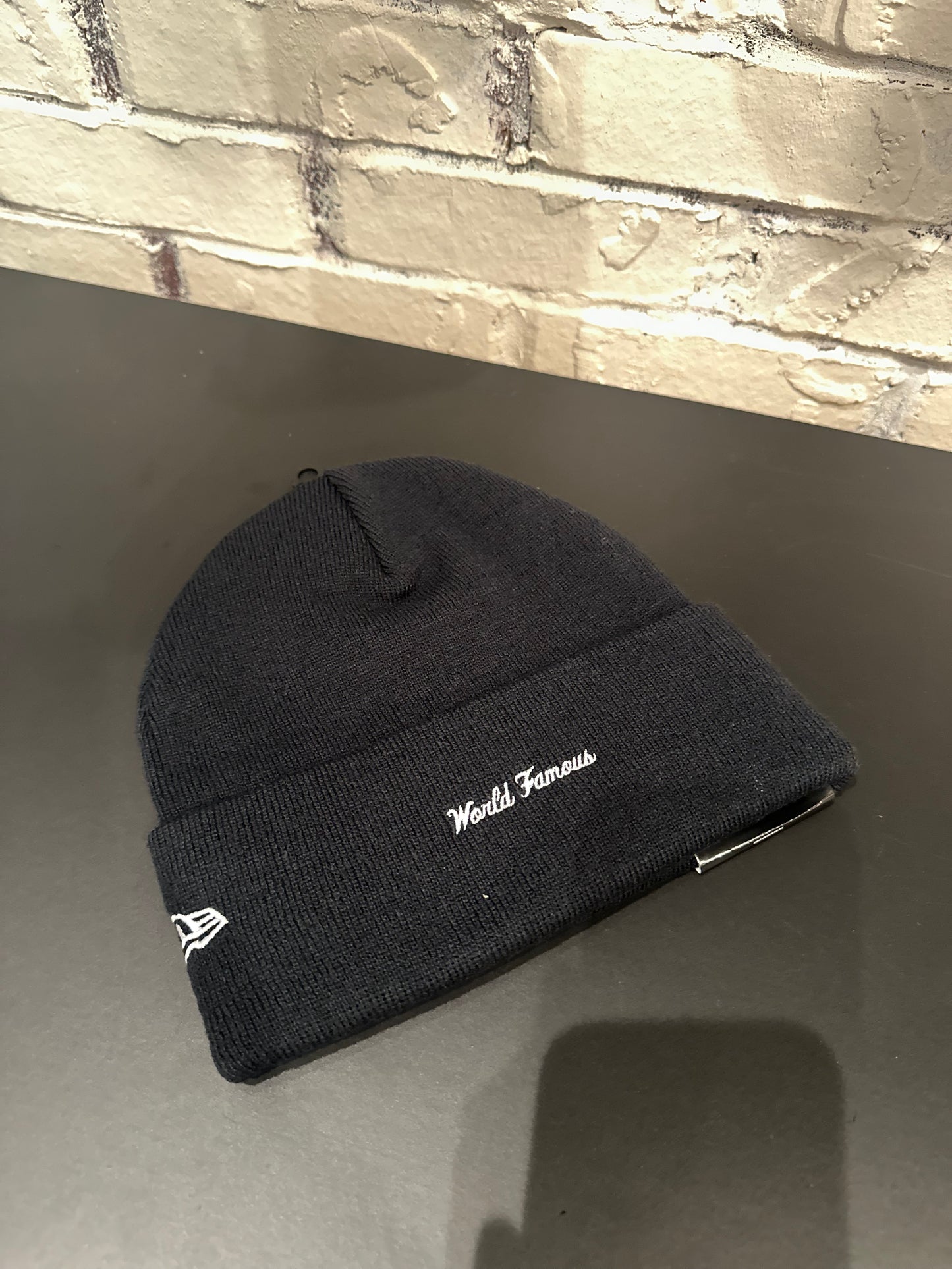 Supreme Box Logo Beanie Navy DS