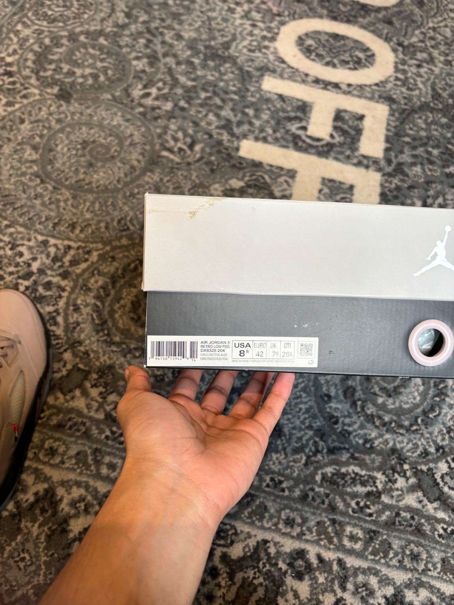 Jordan 5 Retro Low “PSG” CLEAN OG SIZE 8.5