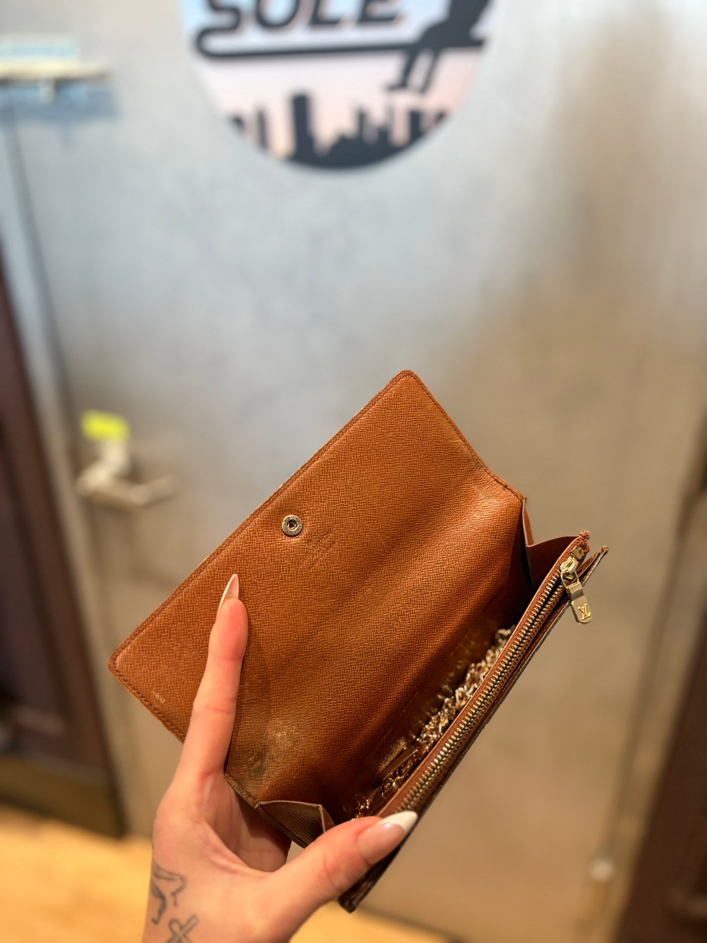 Louis Vuitton Chain Wallet