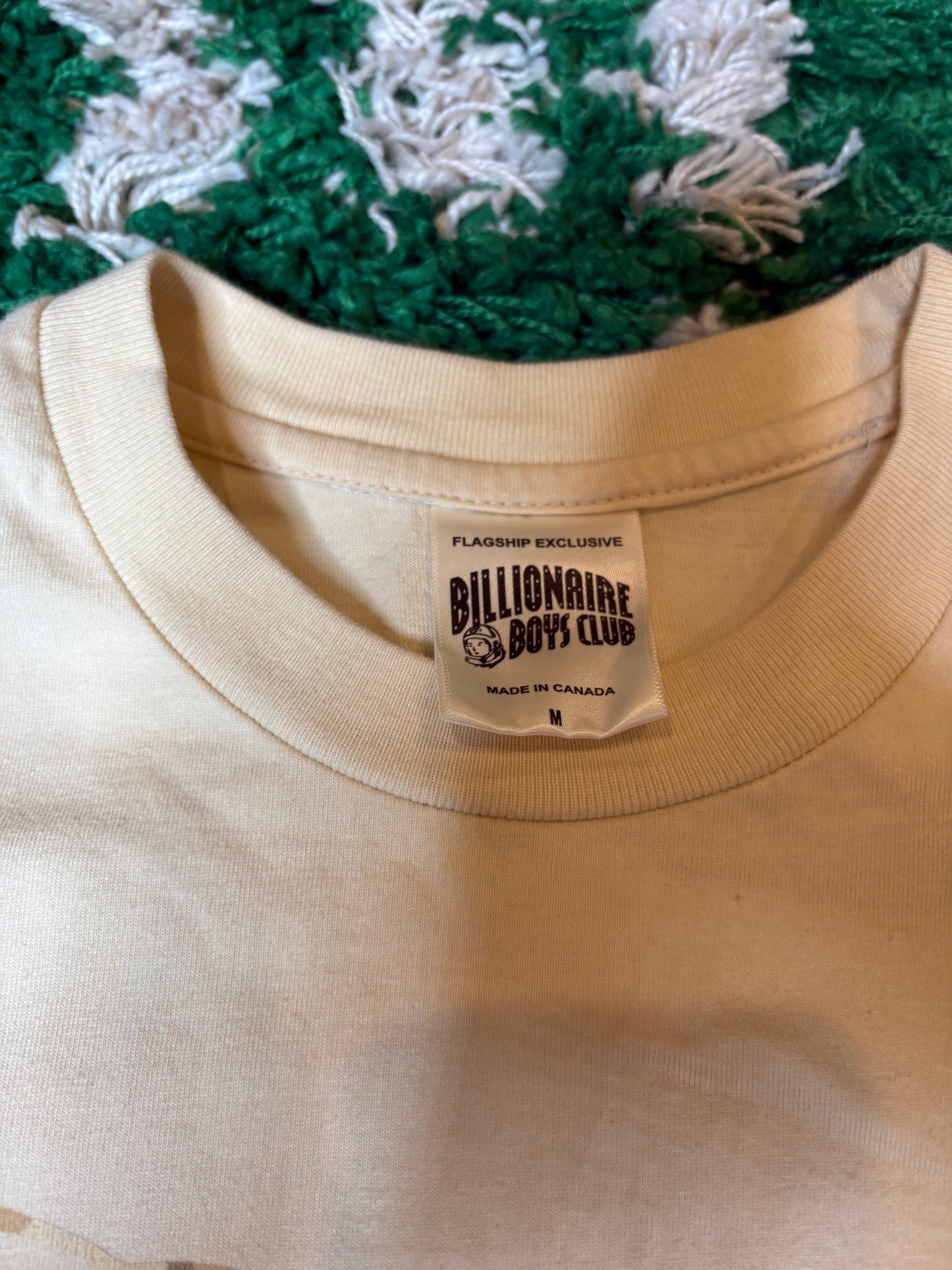 Billionaire Boys Club Tee Tan Size Medium