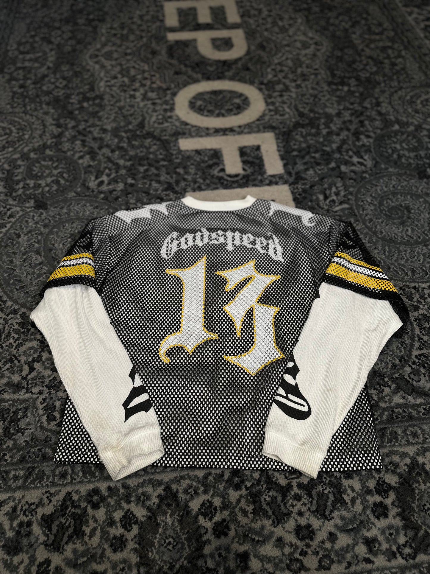 Godspeed TD Layered Jersey Black White PO Size XS