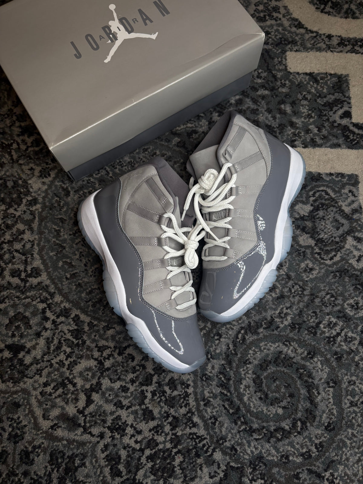 Jordan 11 Retro “Cool Grey” Ds Og Size 10