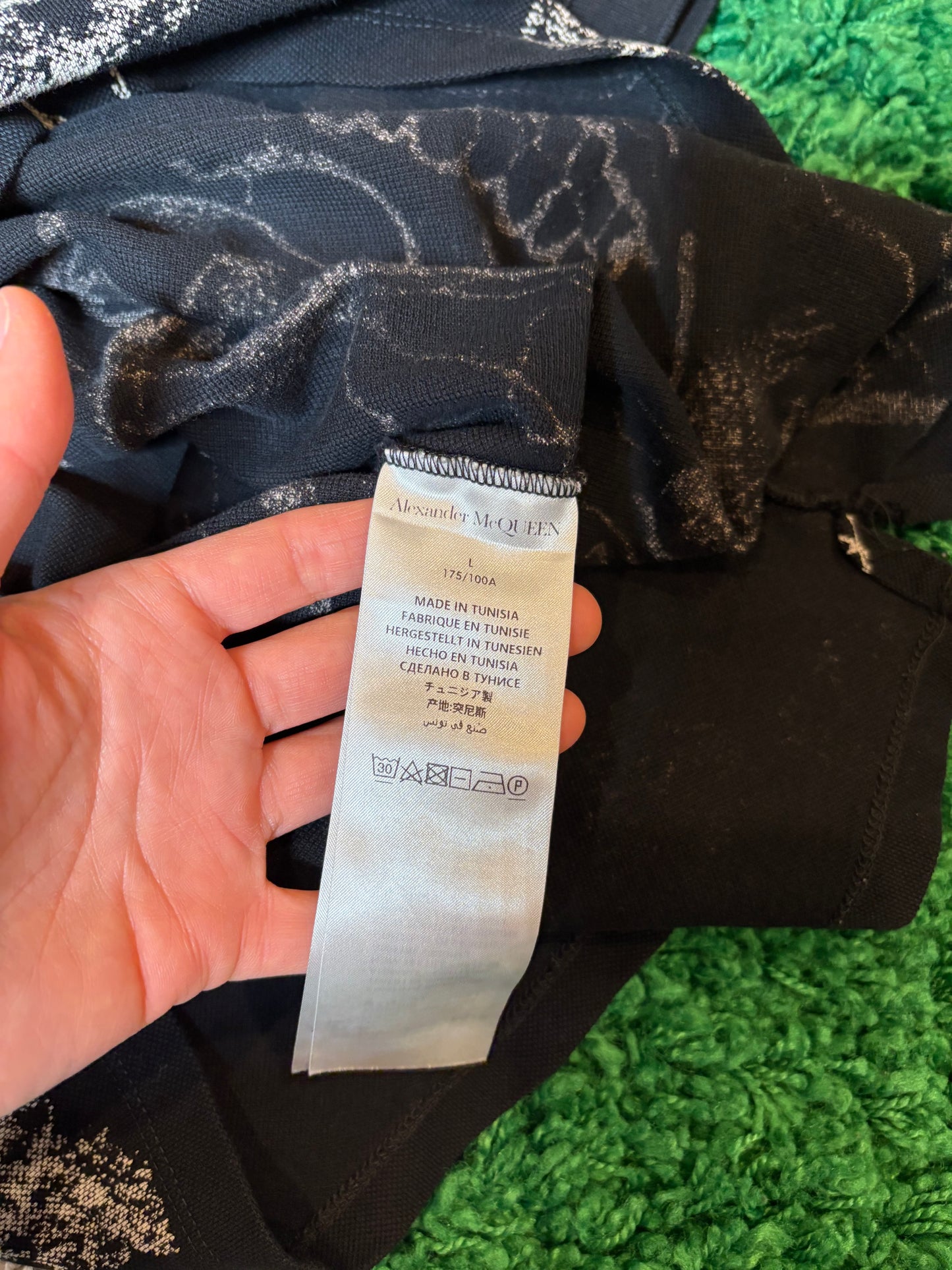 Alexander McQueen Skull Polo Size Large
