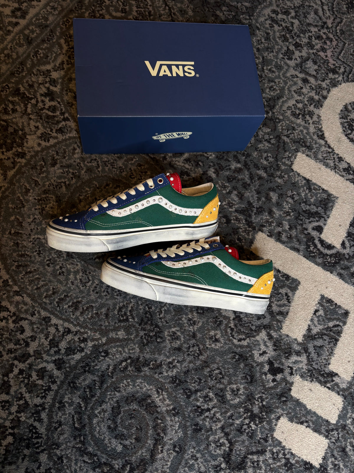 Vans LX Old Skool 36 “Pearlized Pack Yacht Club” Ds Og Size 8.5