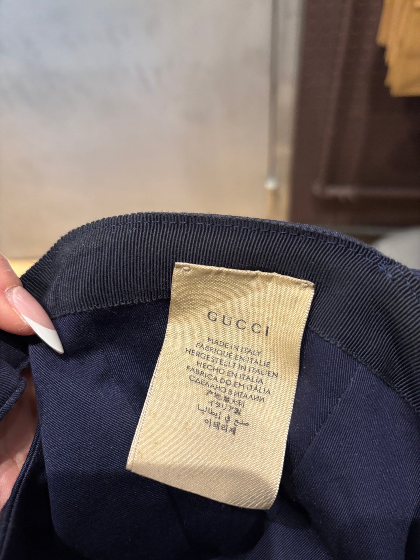 Gucci Hat Navy