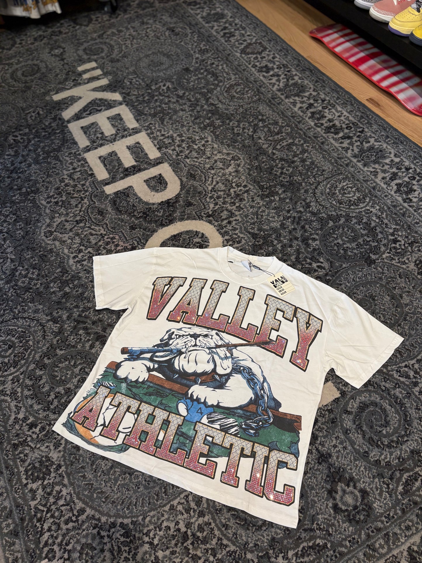 Vale Bulldog Tee DS Size Medium