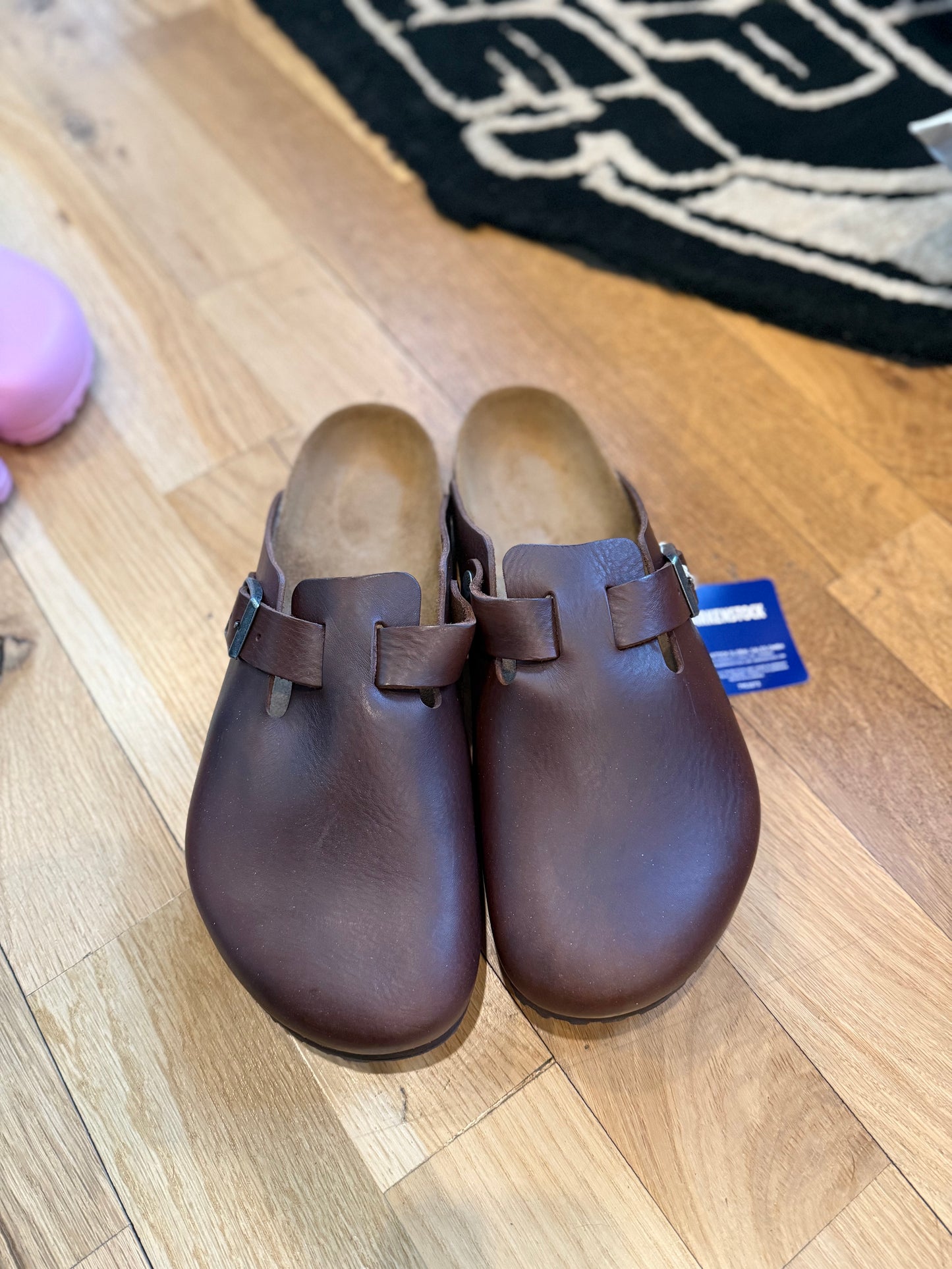 Birkenstock Boston Wood Roast DS OG Size 45