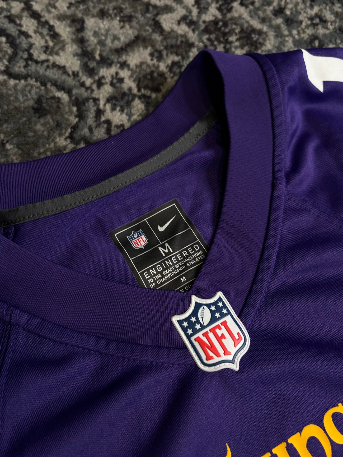 Vikings Jefferson Jersey Size Medium