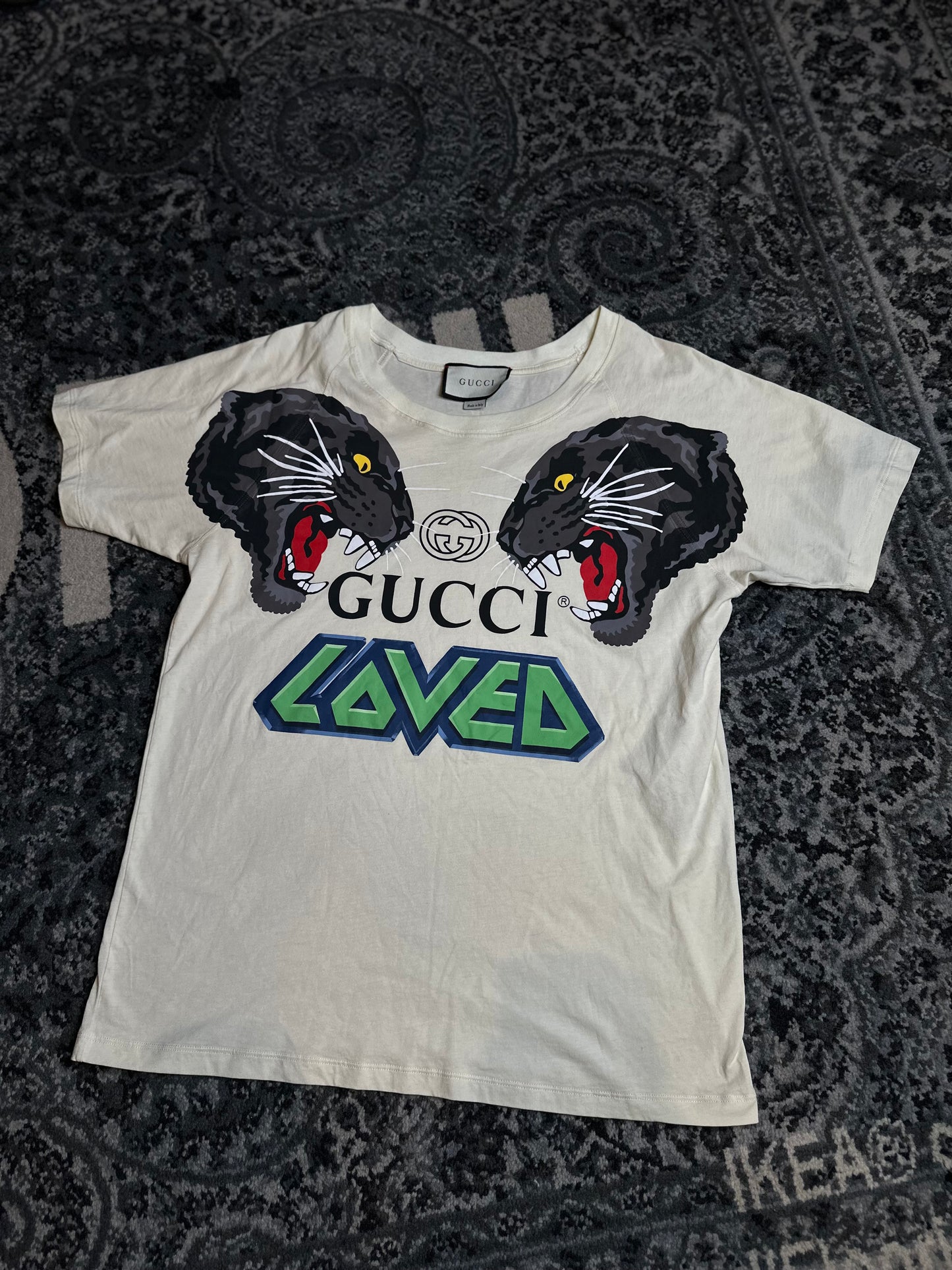 Gucci Loved Tee Cream Size S