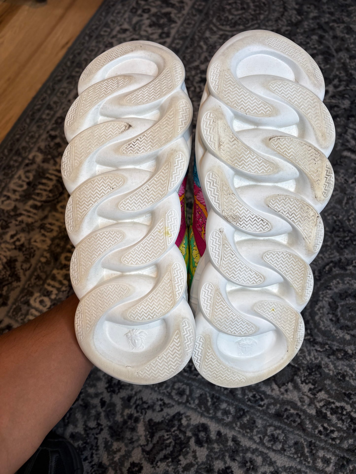 Versace Chain Reaction “Fluo Barocco” Clean Nb Size 13(46 EU)