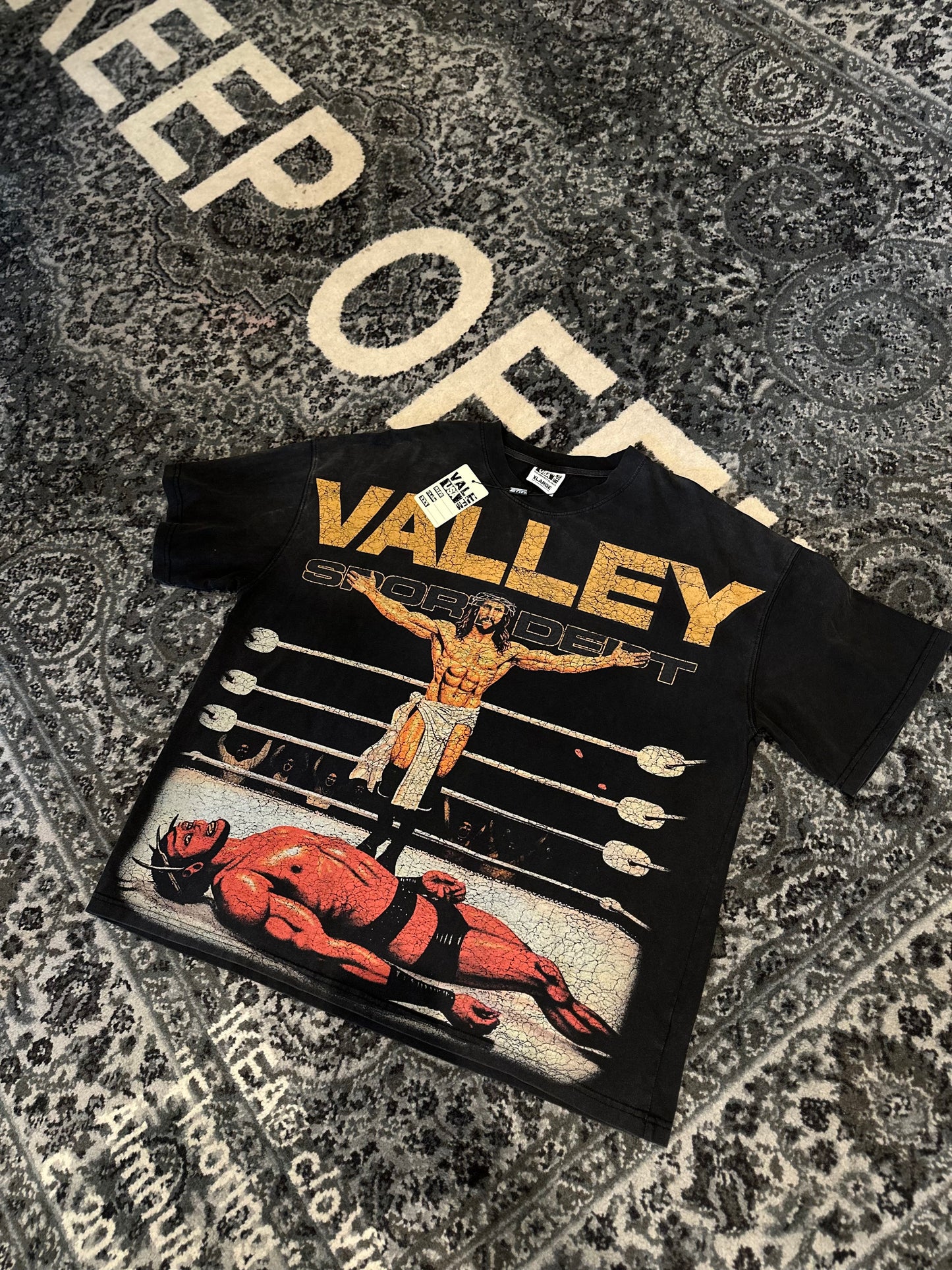 Vale Jesus Boxing Tee DS Size XL
