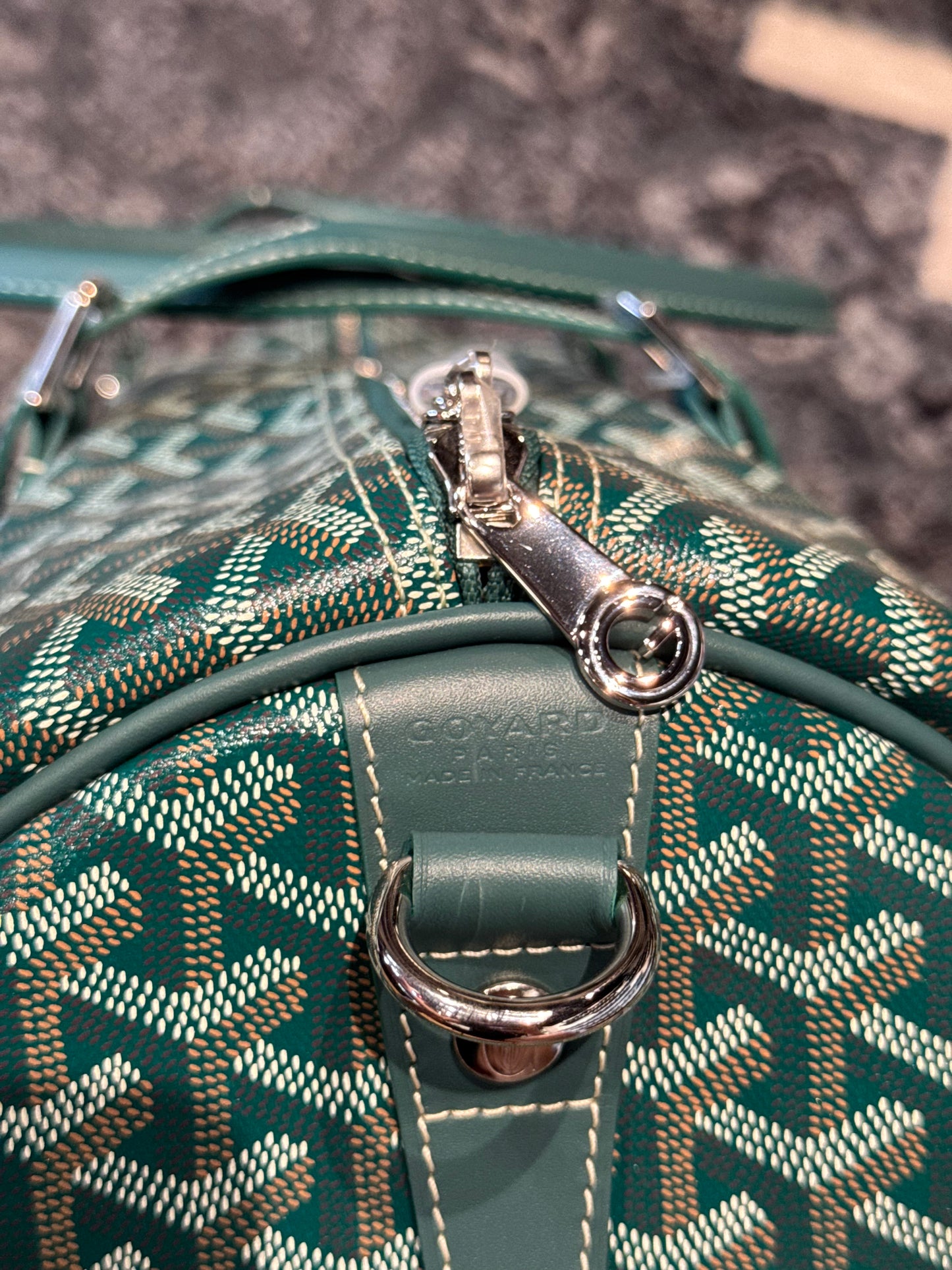 Goyard ‘Boston 50’ Duffle Bag Green