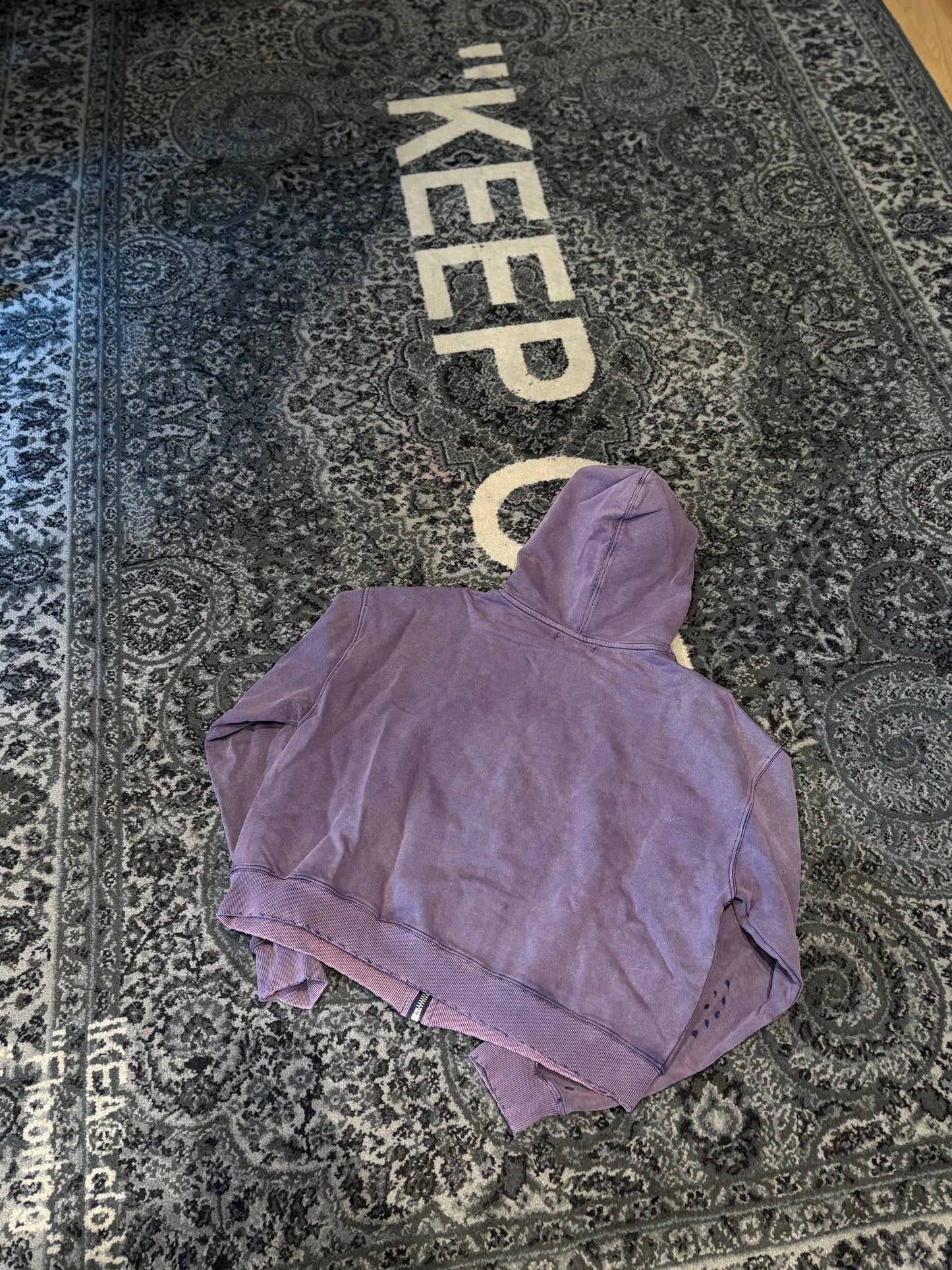 Vale 14 Zip Hoodie DS Size Large