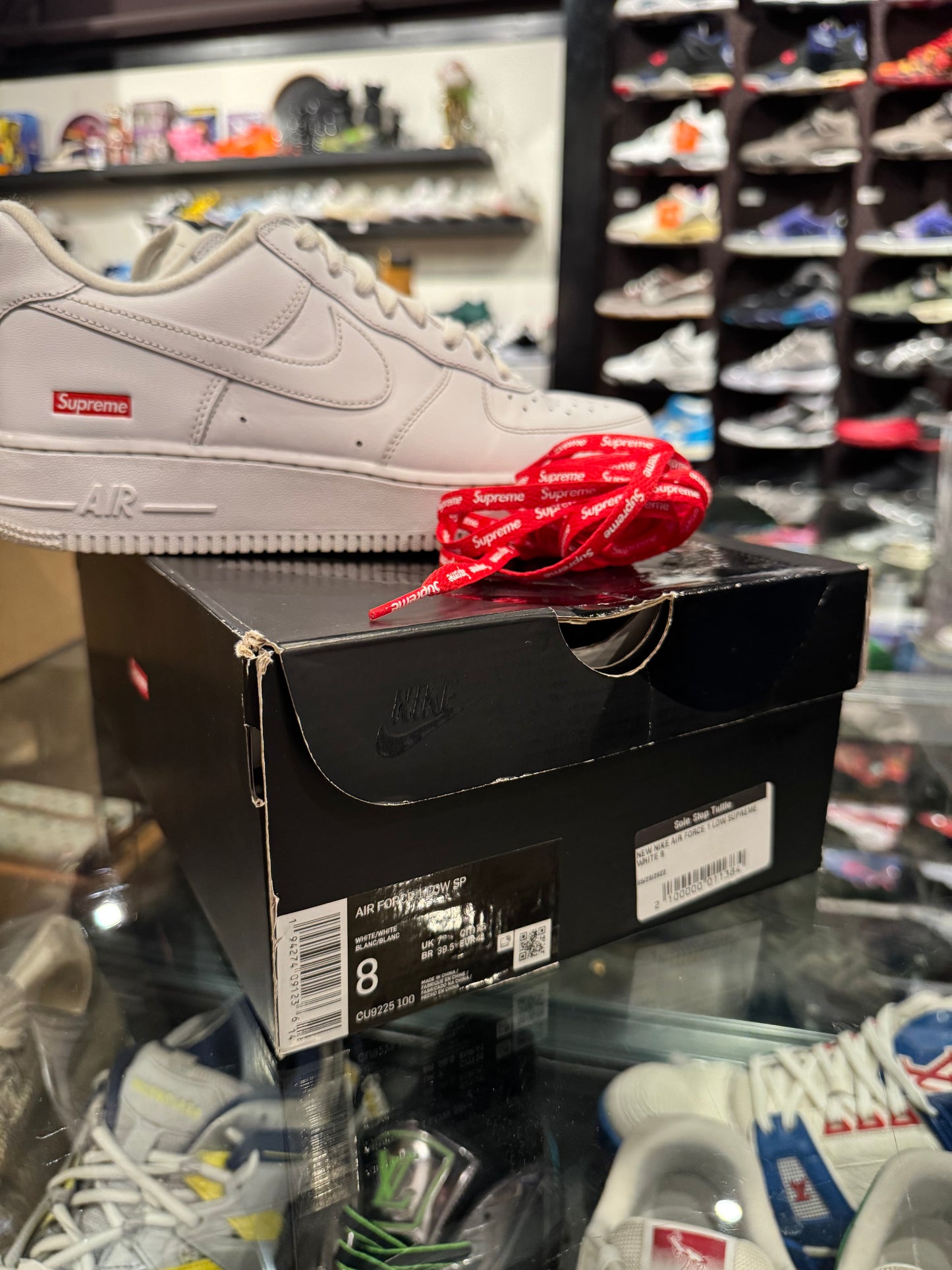 Supreme Airforce 1 White size 8 PO OG