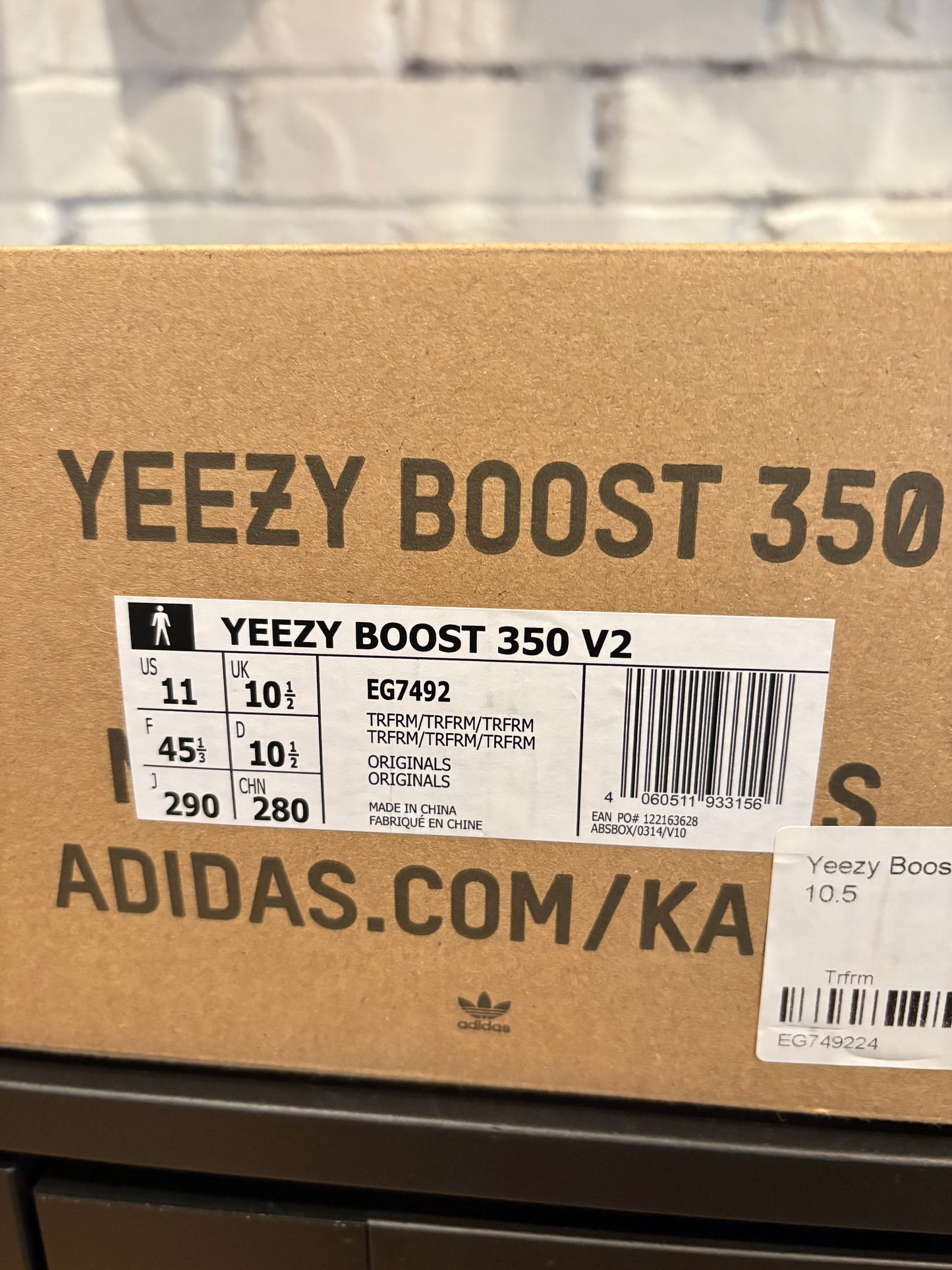 Yeezy 350 Boost V2 True Form Clean OG Size 11