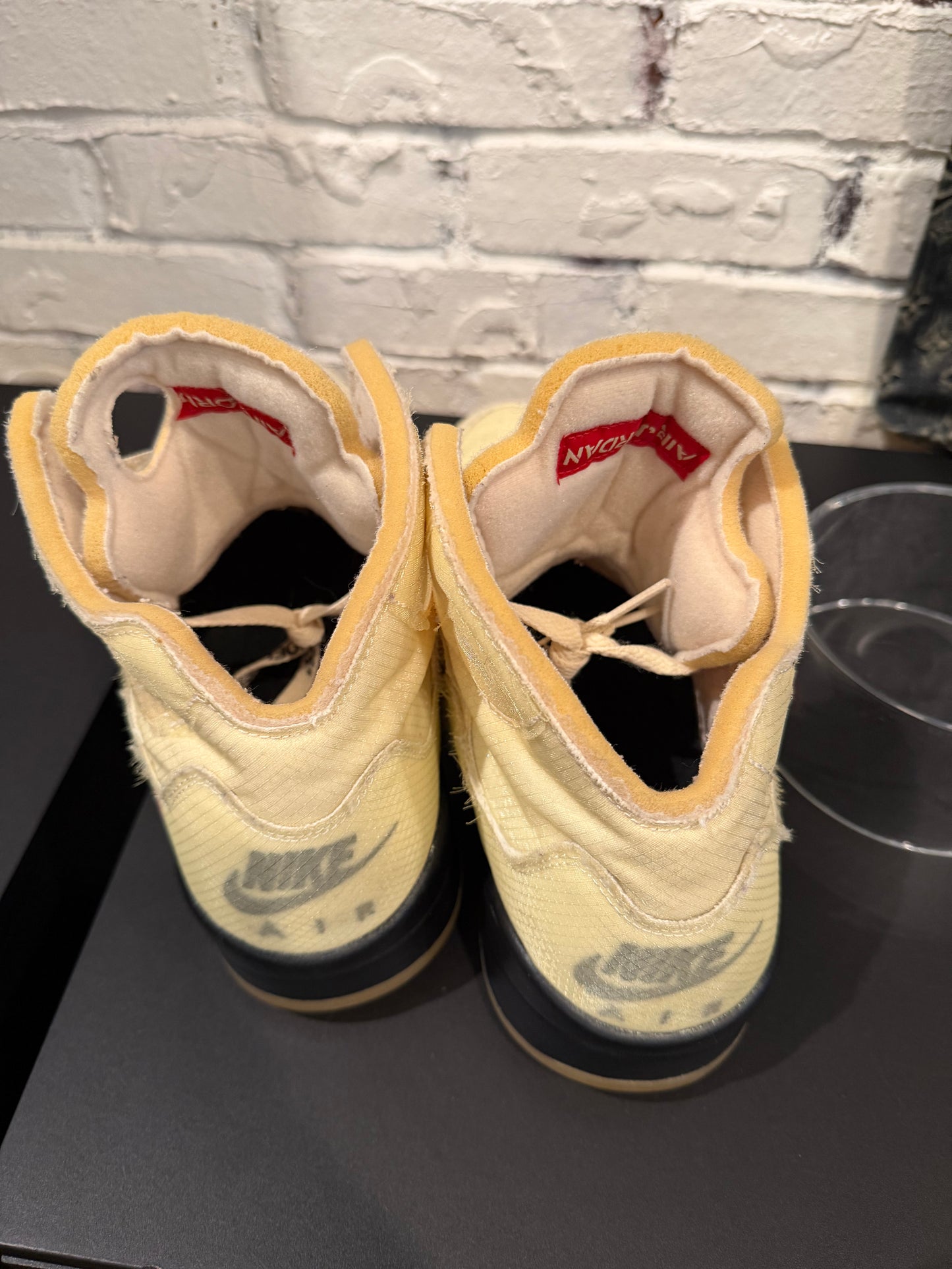 Jordan 5 Retro Off-White Sail Clean NB Size 11