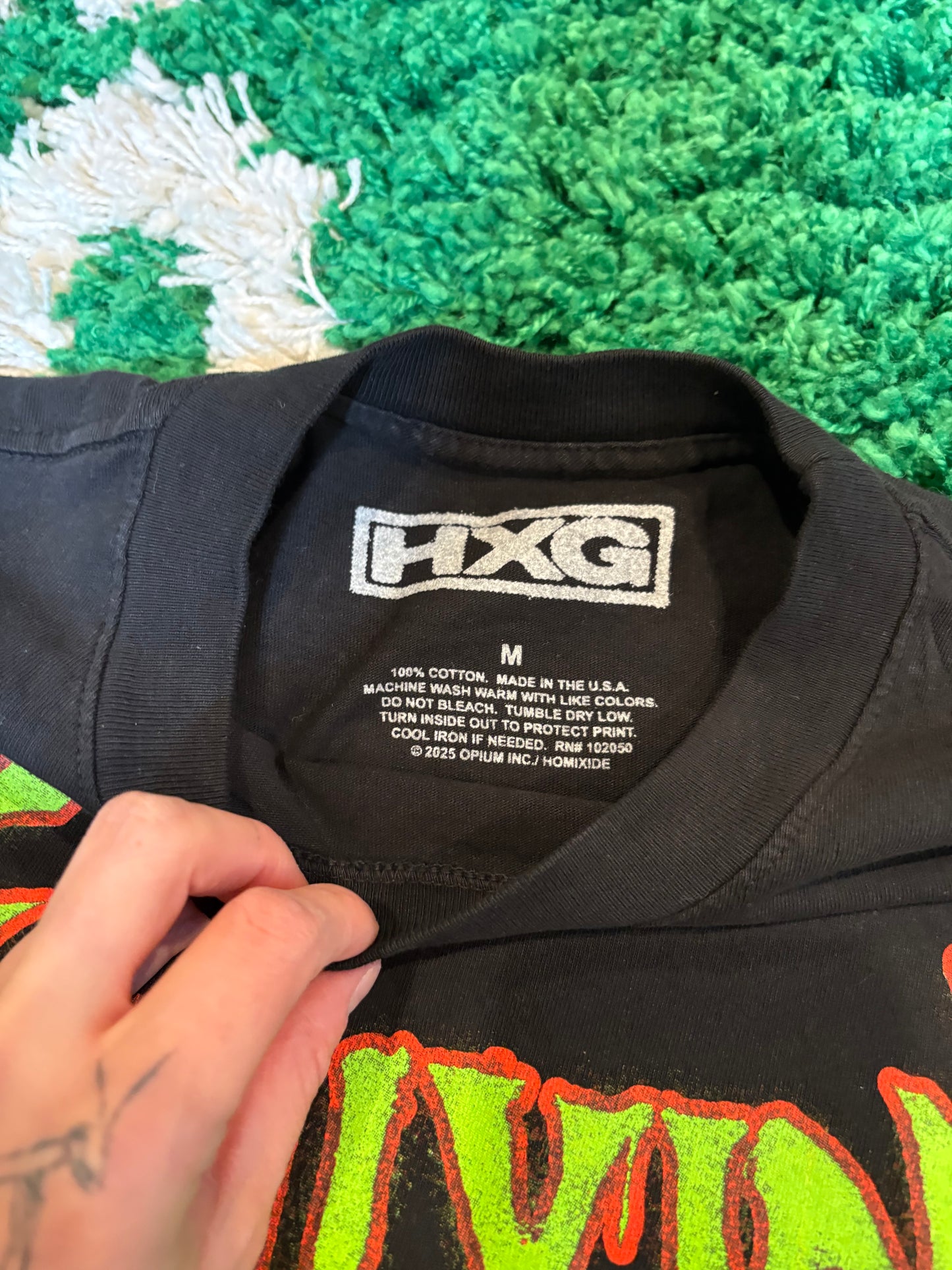 Homicide Long Sleeve Black Size Medium