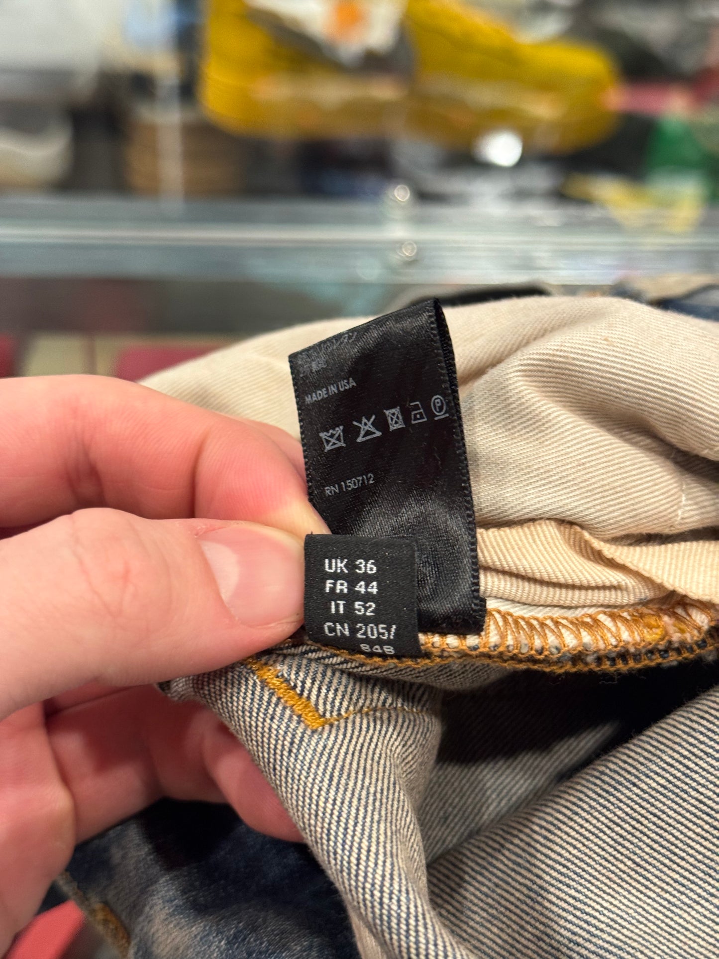 Amiri Chenille Jeans VNDS Size 36