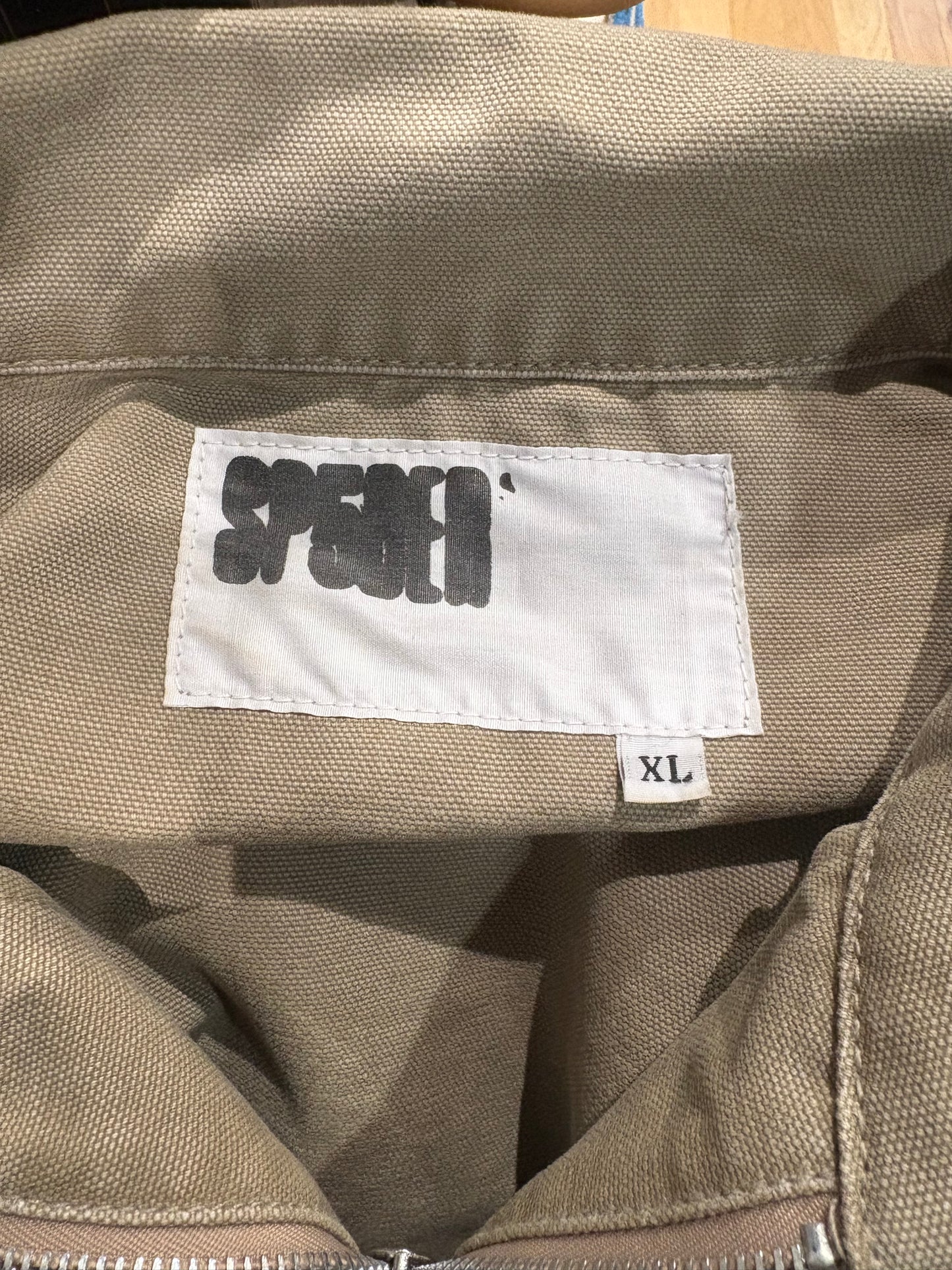 Sp5der Tan Pink Work Jacket PO XL