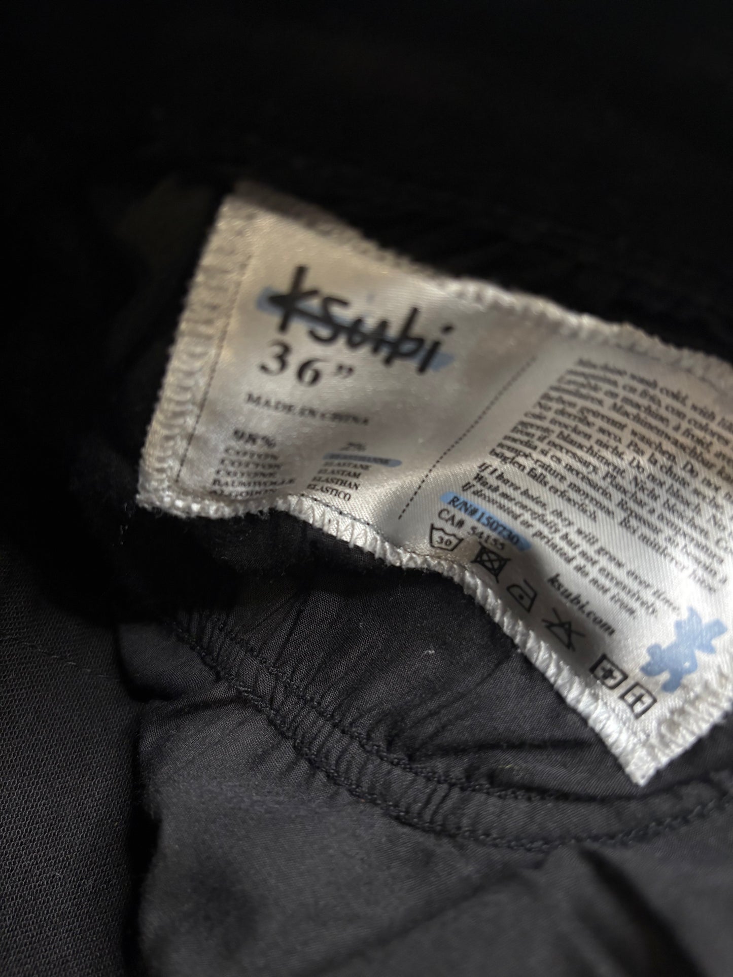 Ksubi Jeans Black Size 36
