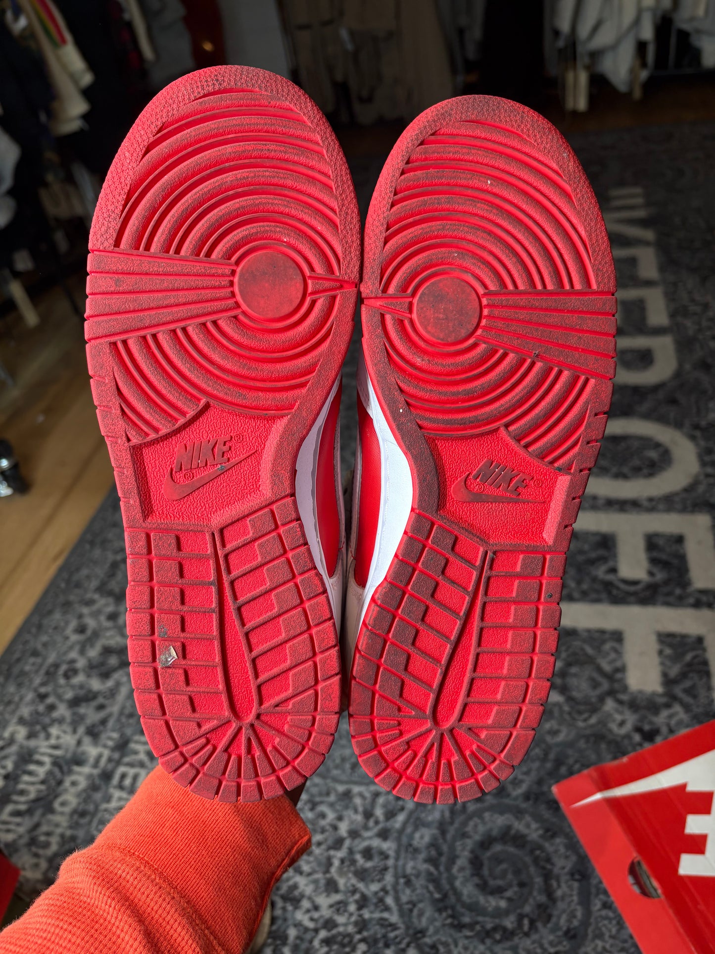 Nike Dunk Low “Championship Red” Clean Og Size 10