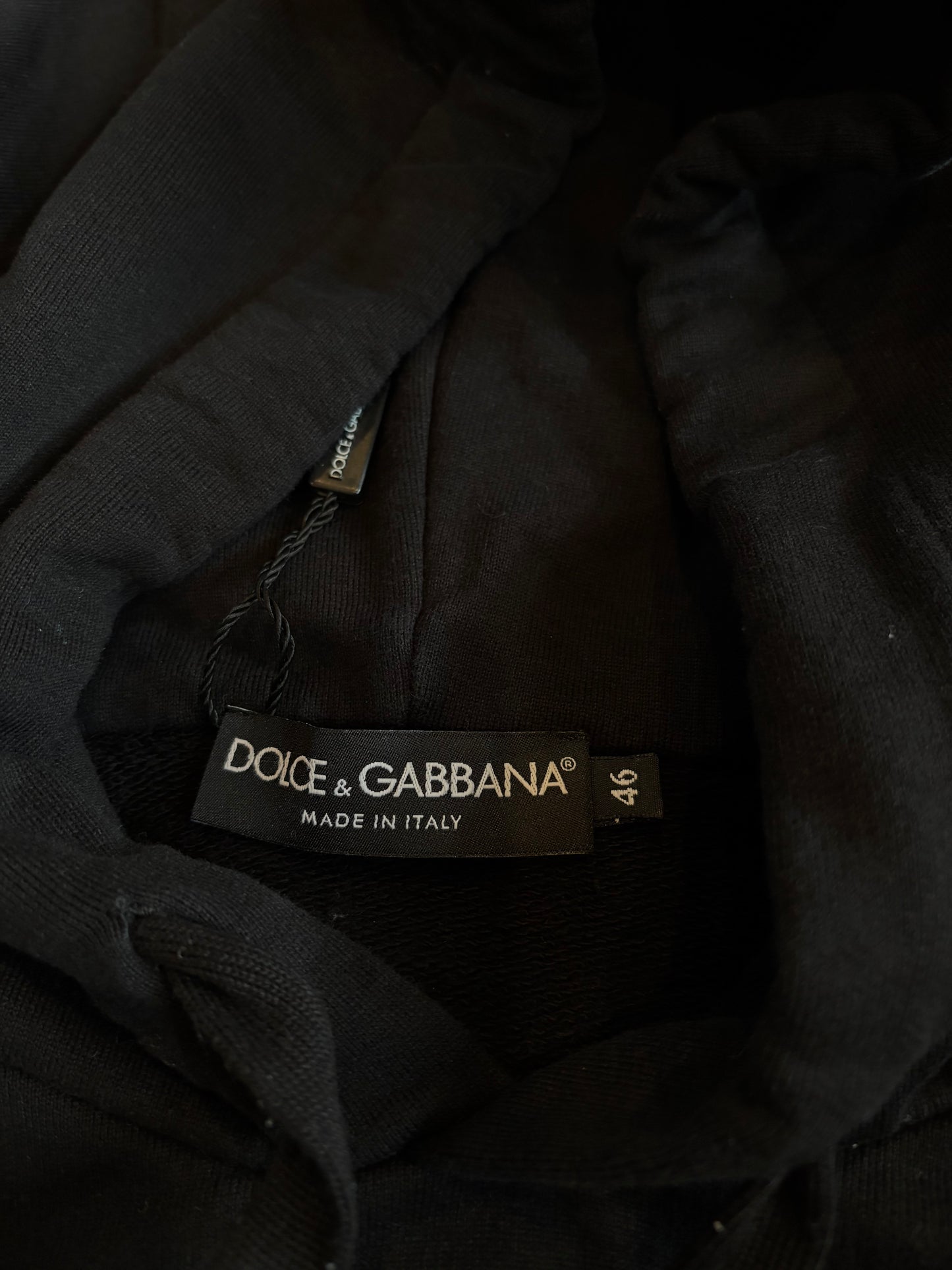 Dolce & Gabbana Hoodie Black Size 46
