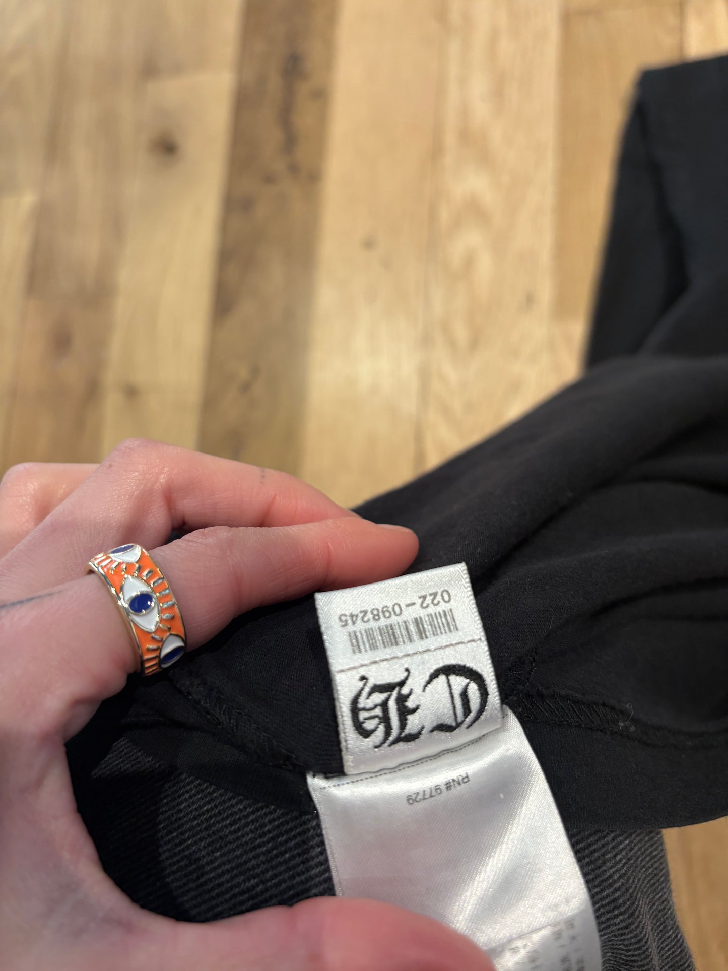 Chrome Hearts Long Sleeve Black Size XL