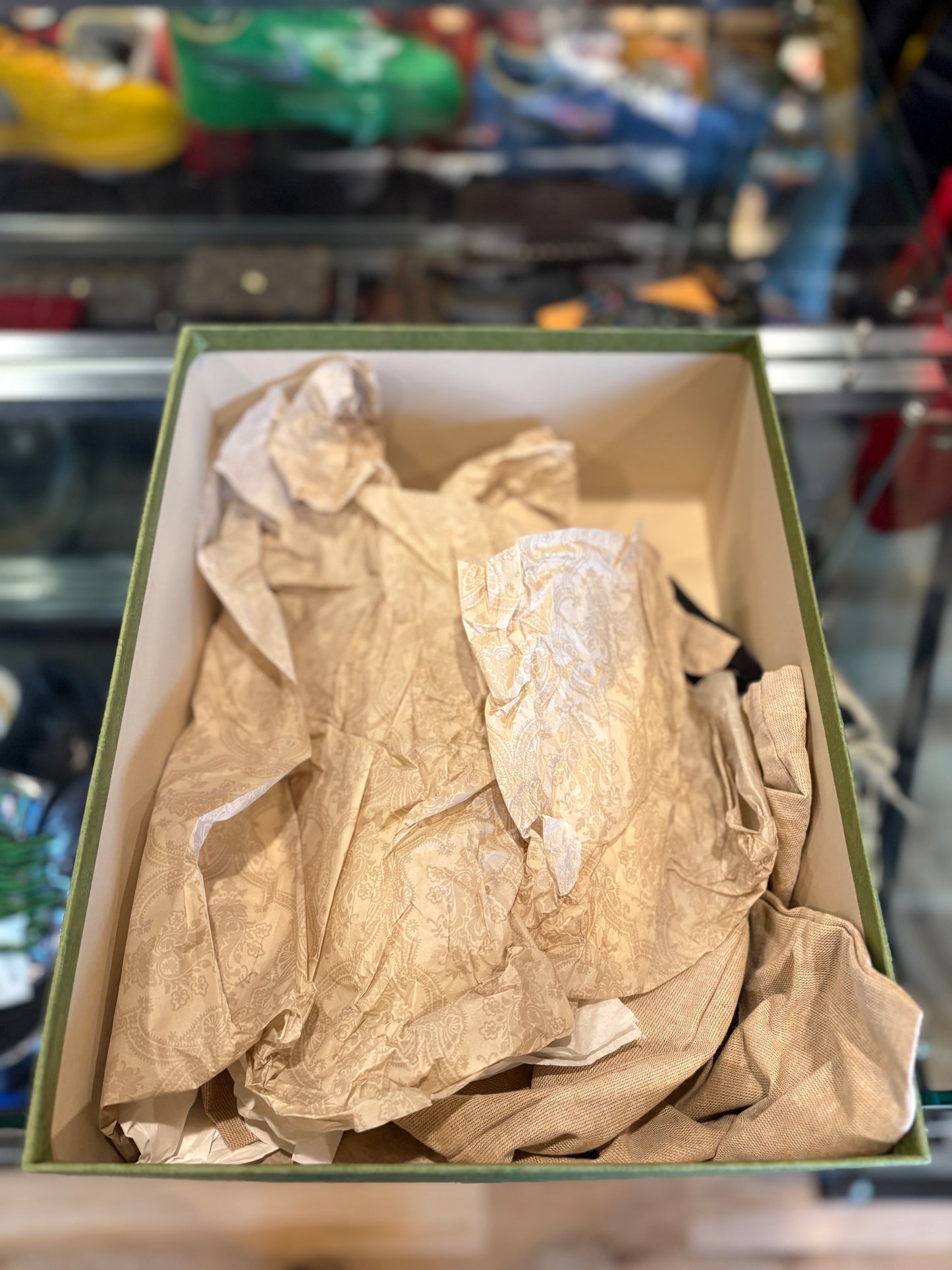 Gucci rython monogram green