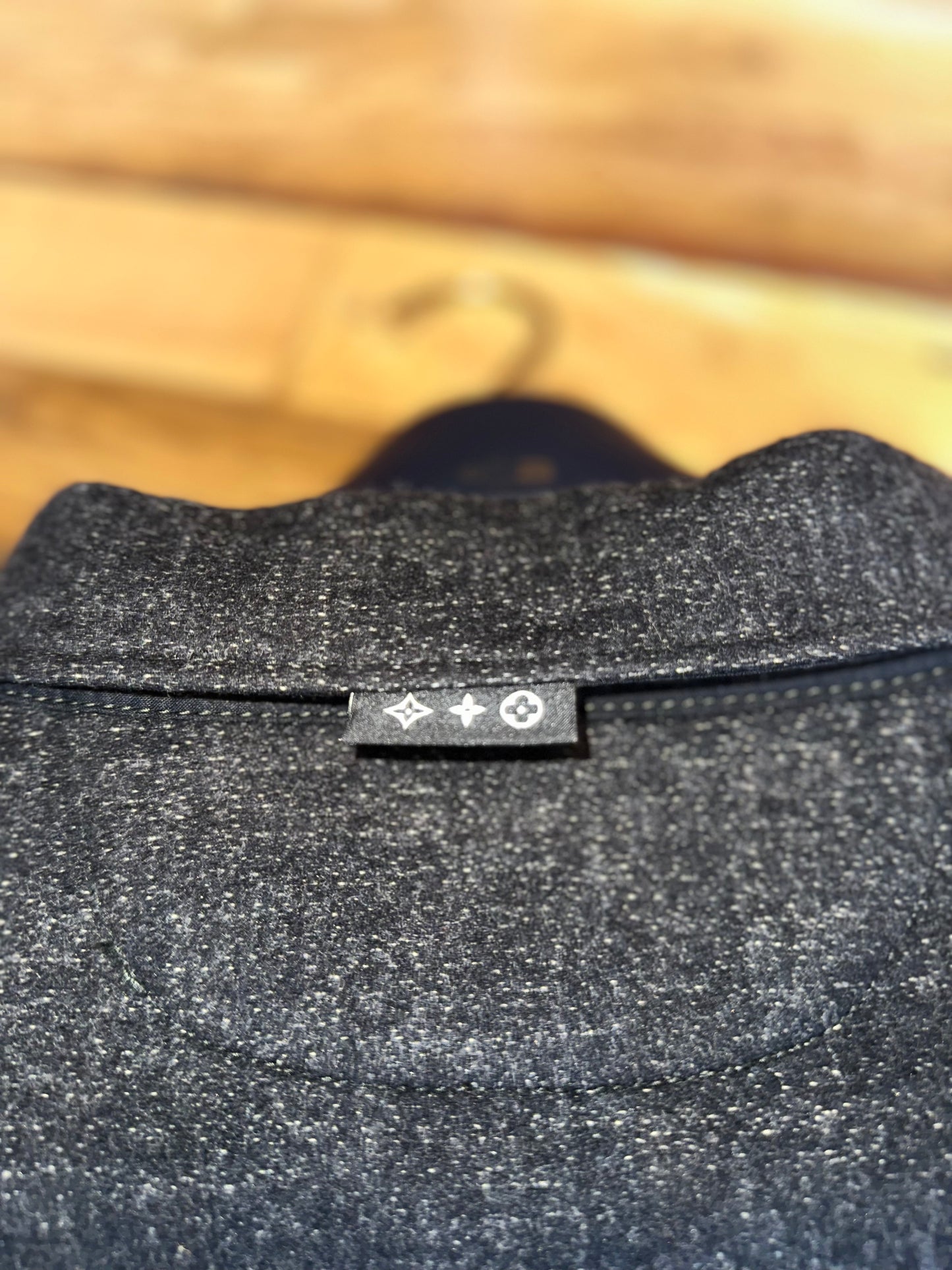 Louis Vuitton Cashmere Monogram Jacket Size 4L