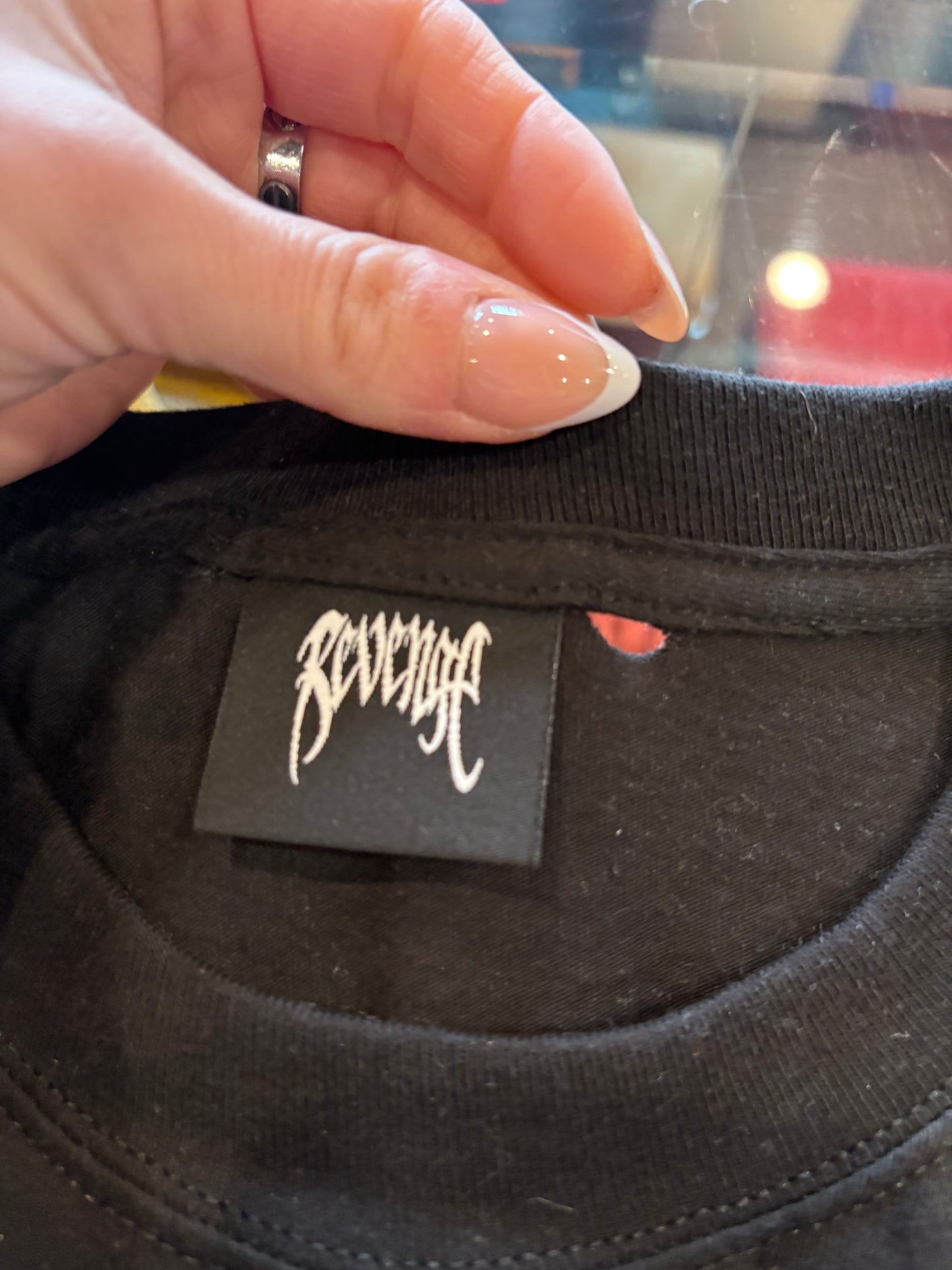 Revenge Fire Tee Size Small