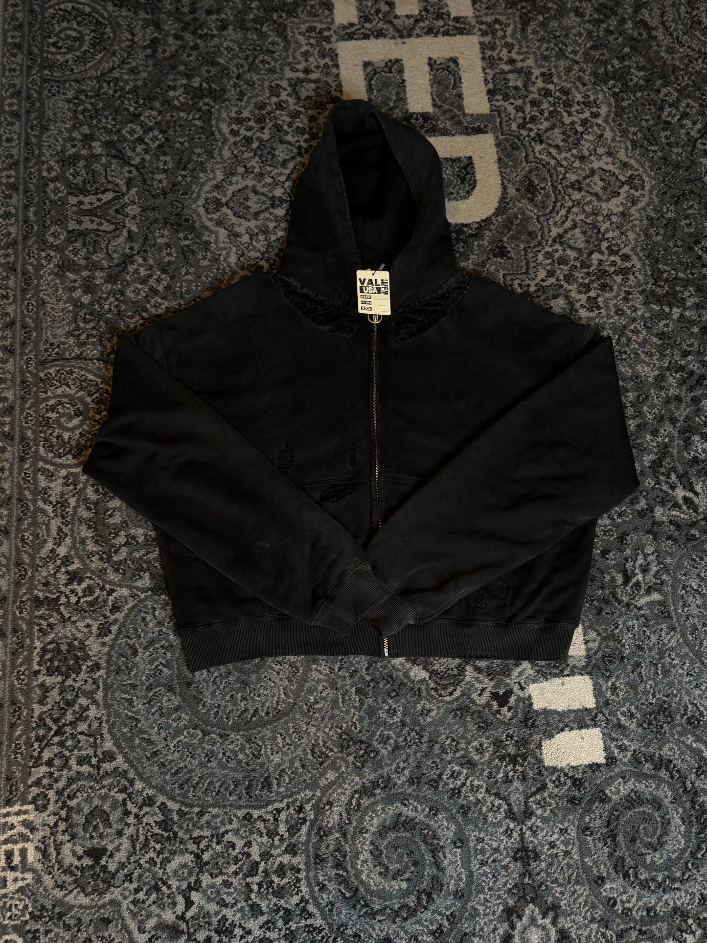 VALE BLACK HOODIE DS XL