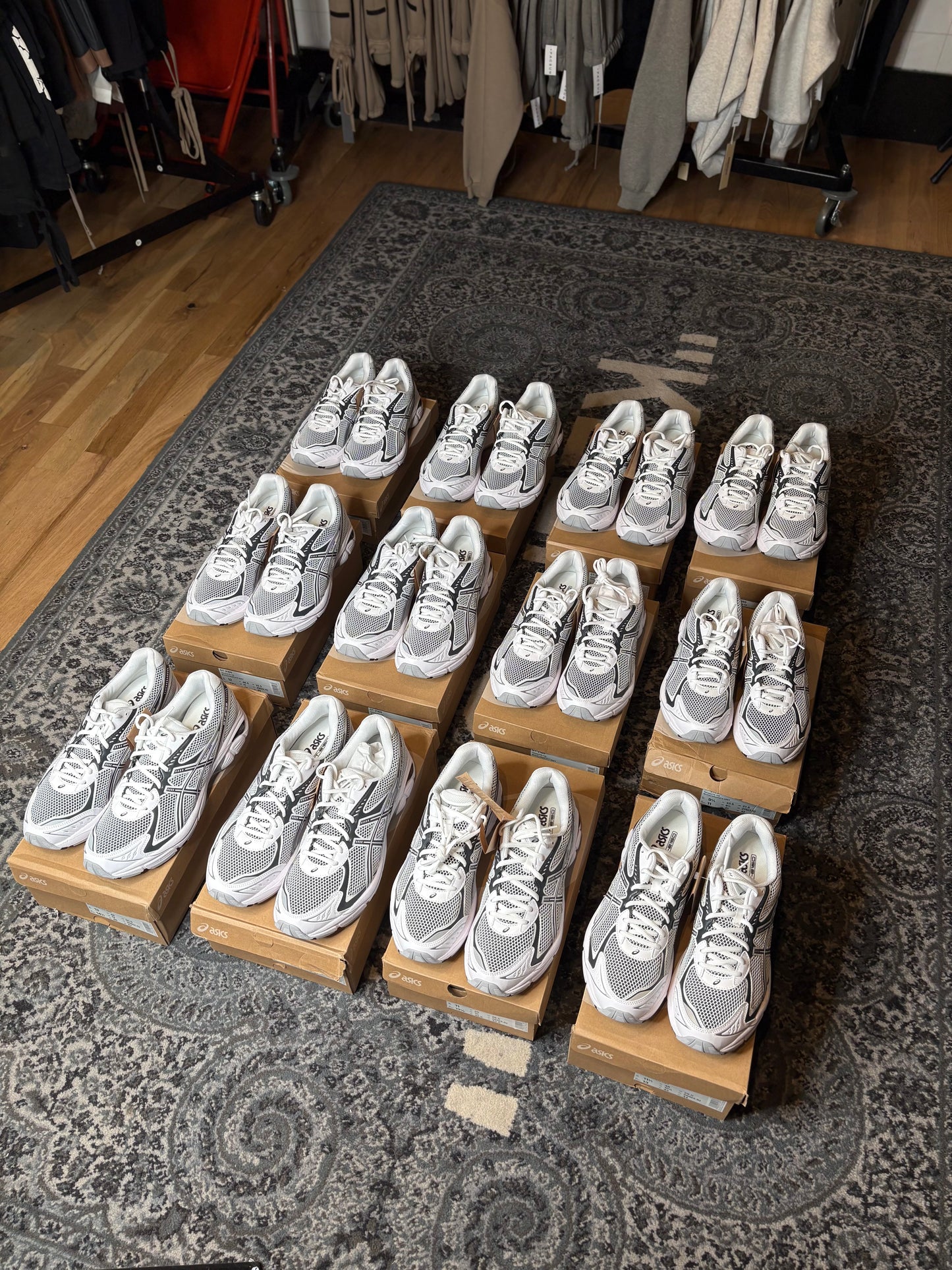 ASICS GT-2160 White/Graphite Gray DS OG
