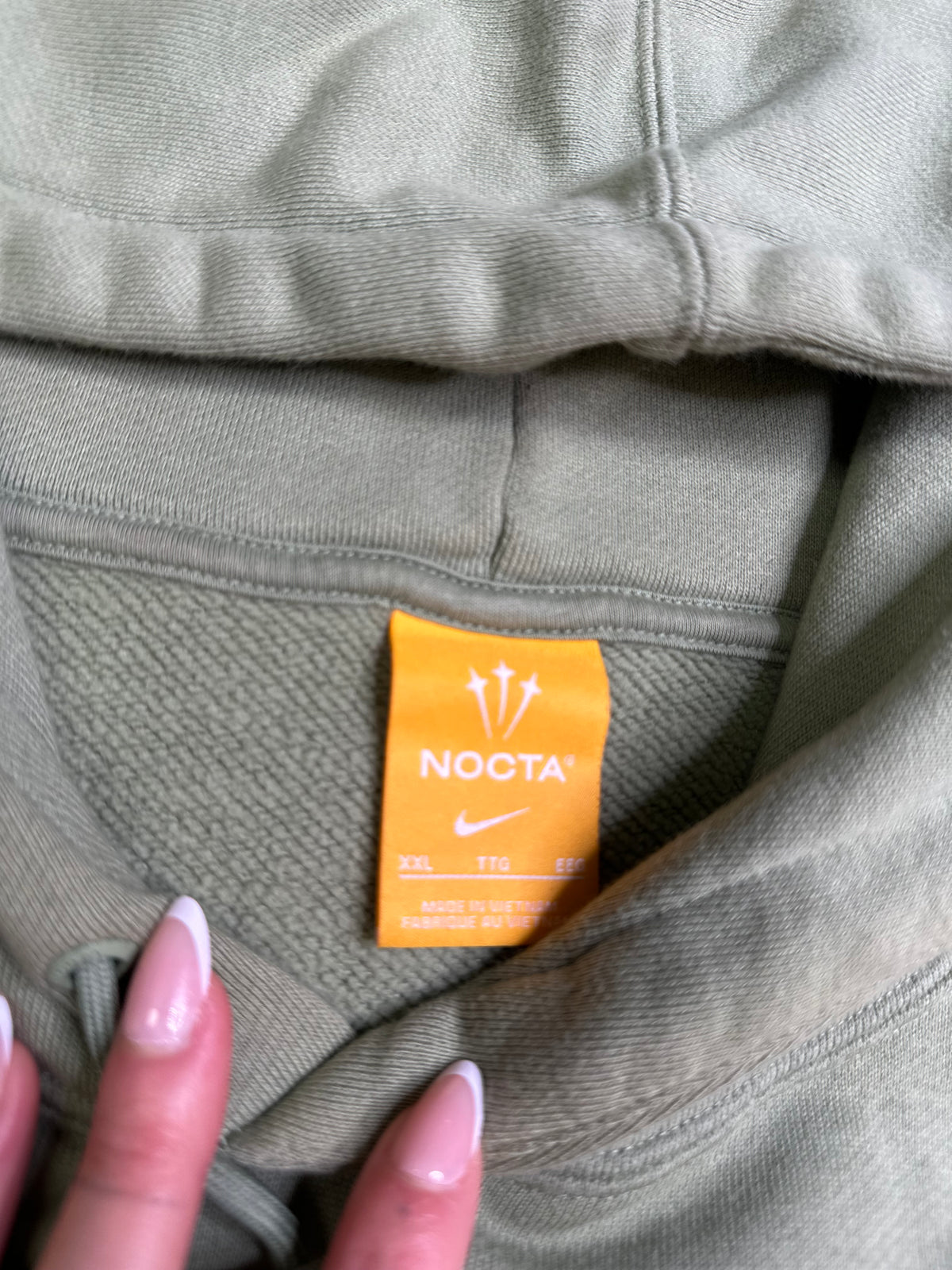 Nocta Hoodie Green Size XXL
