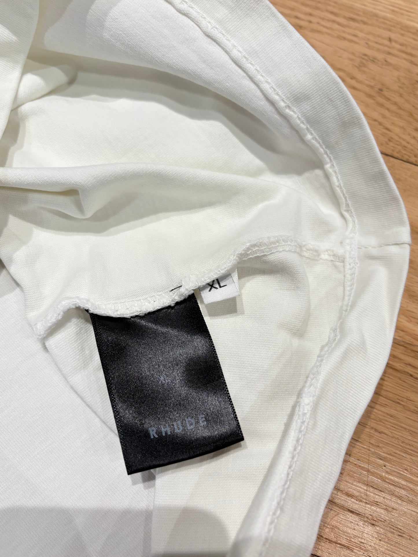 Rhude Logo Tee White Size XL