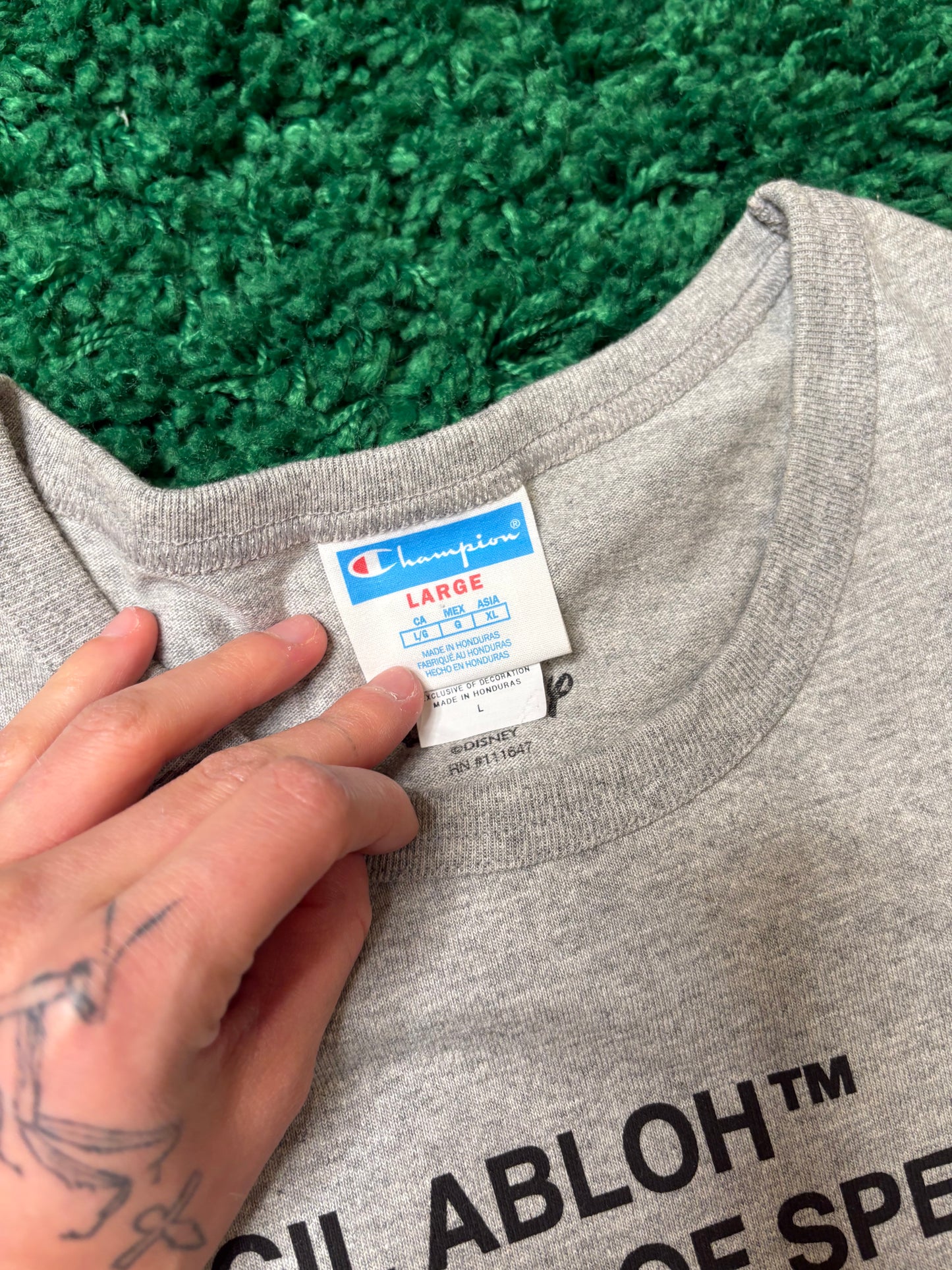 Virgil Abloh Disney Tee Size Large