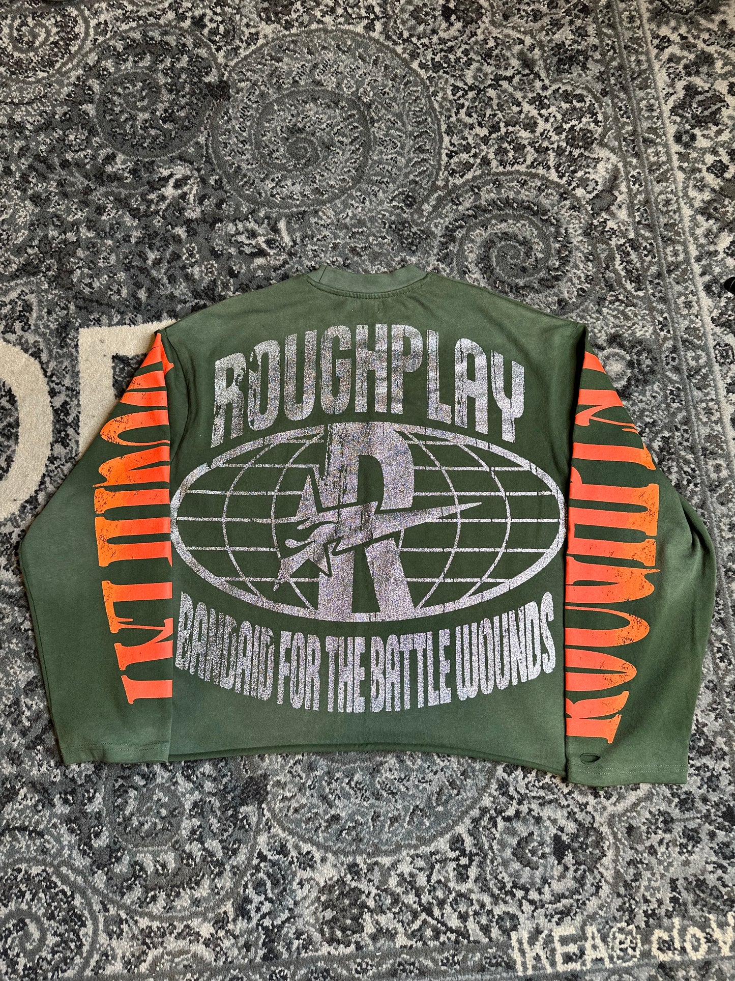 Rough Play Rhinestone Tee PO Size S