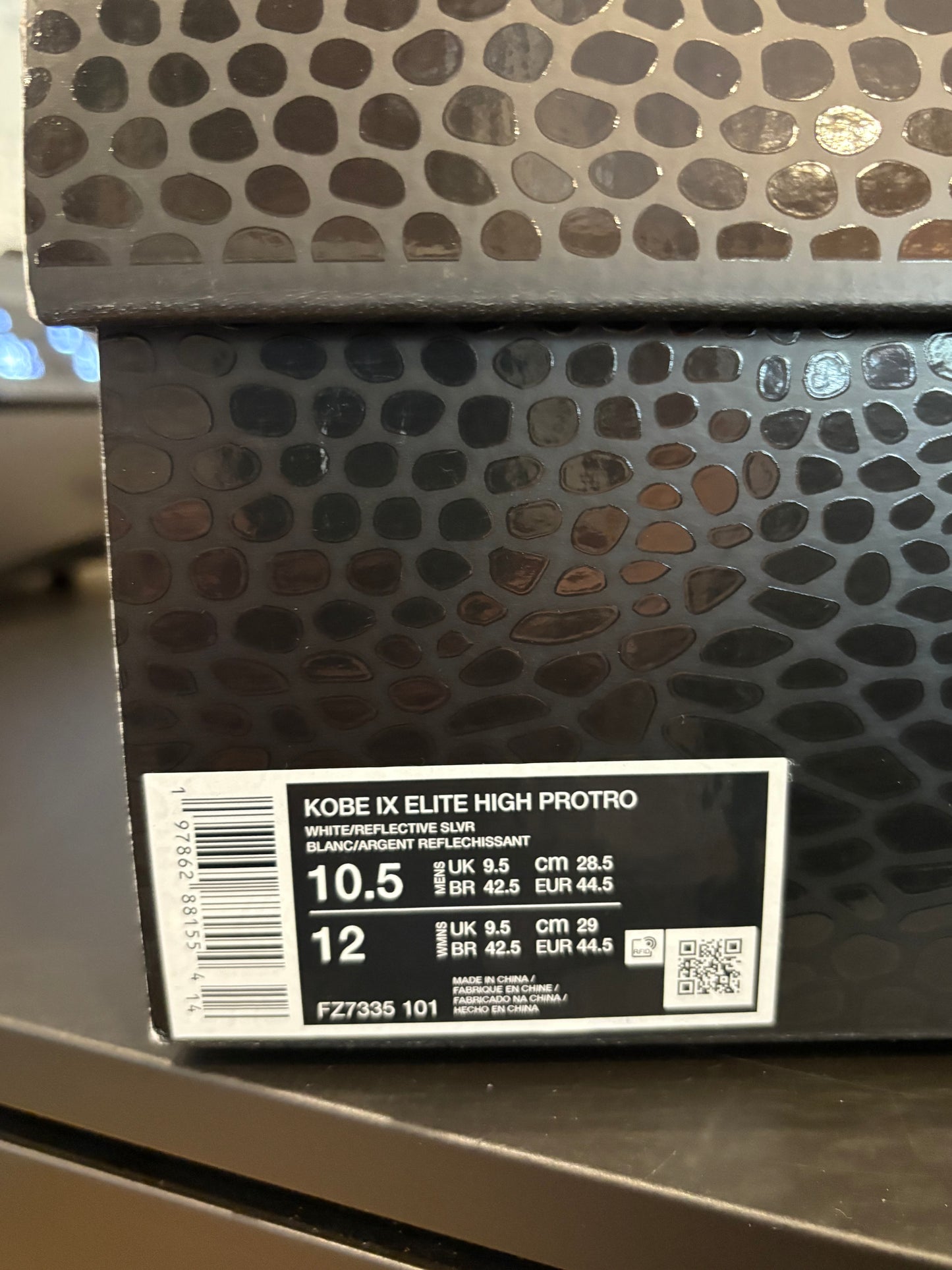 Kobe 9 Elite What The DS OG Size 10.5