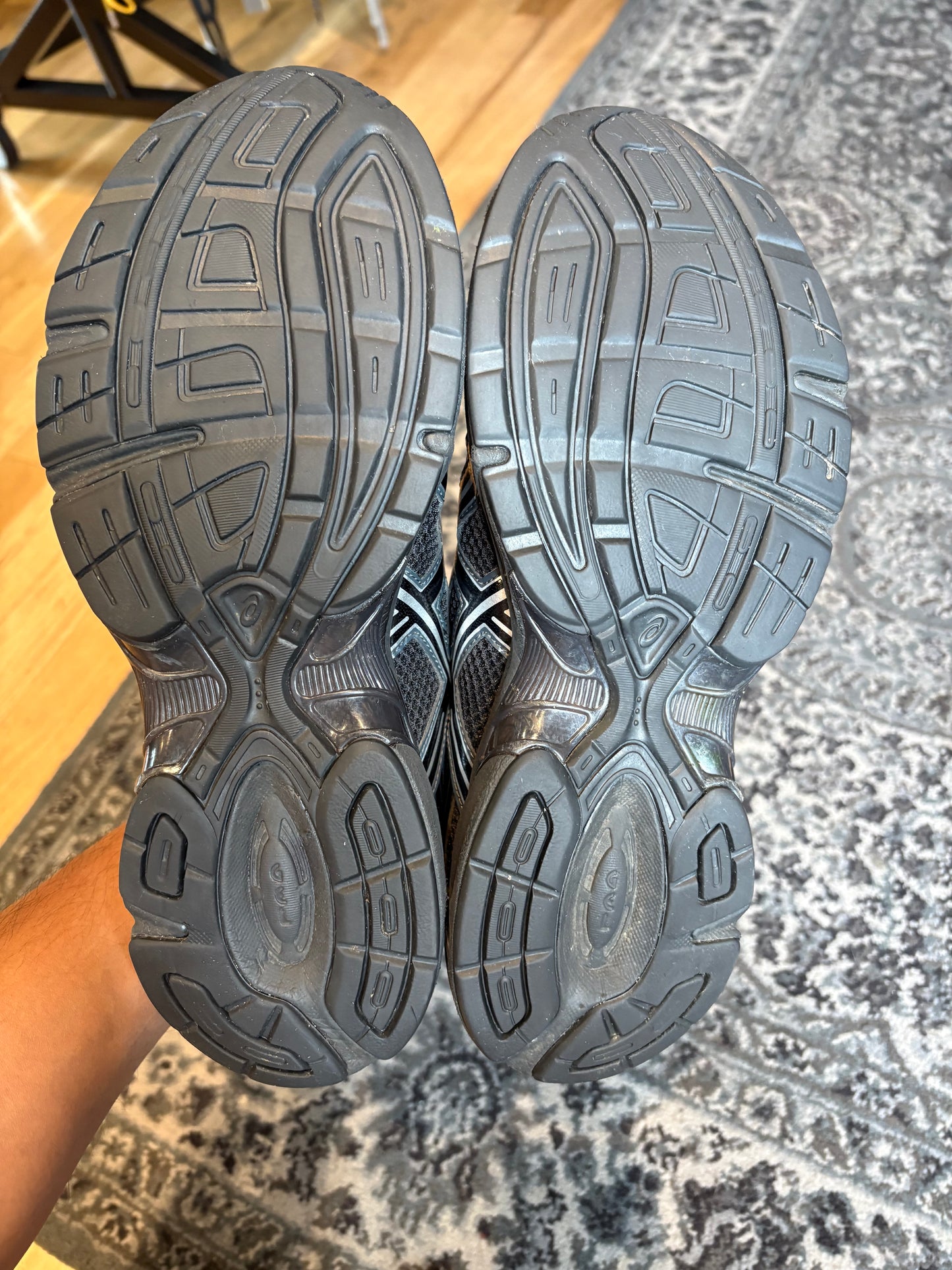 ASICS Gel-1130 “Black/Pure Silver” Clean Og Size 12