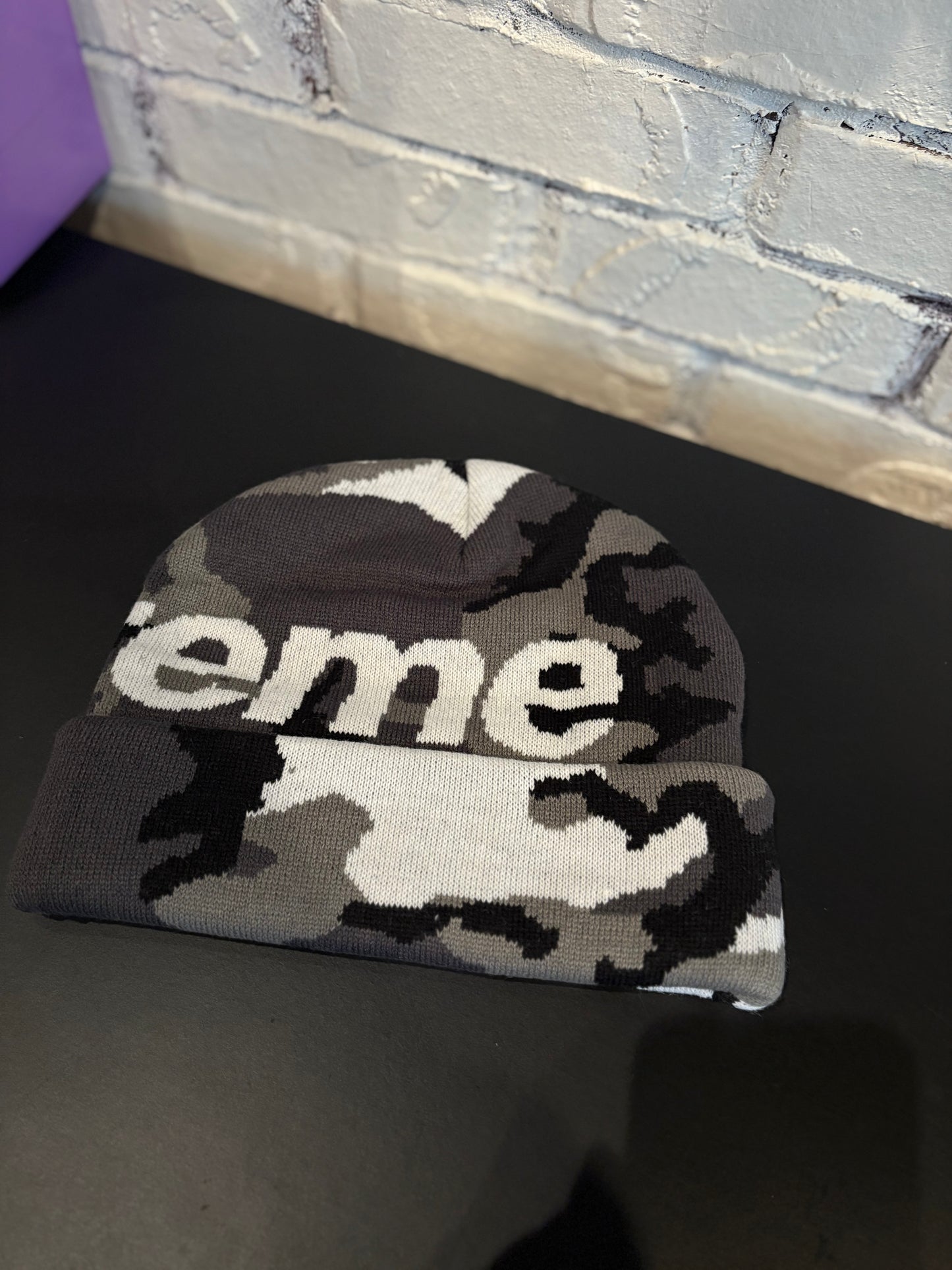 Supreme Camo Beanie DS