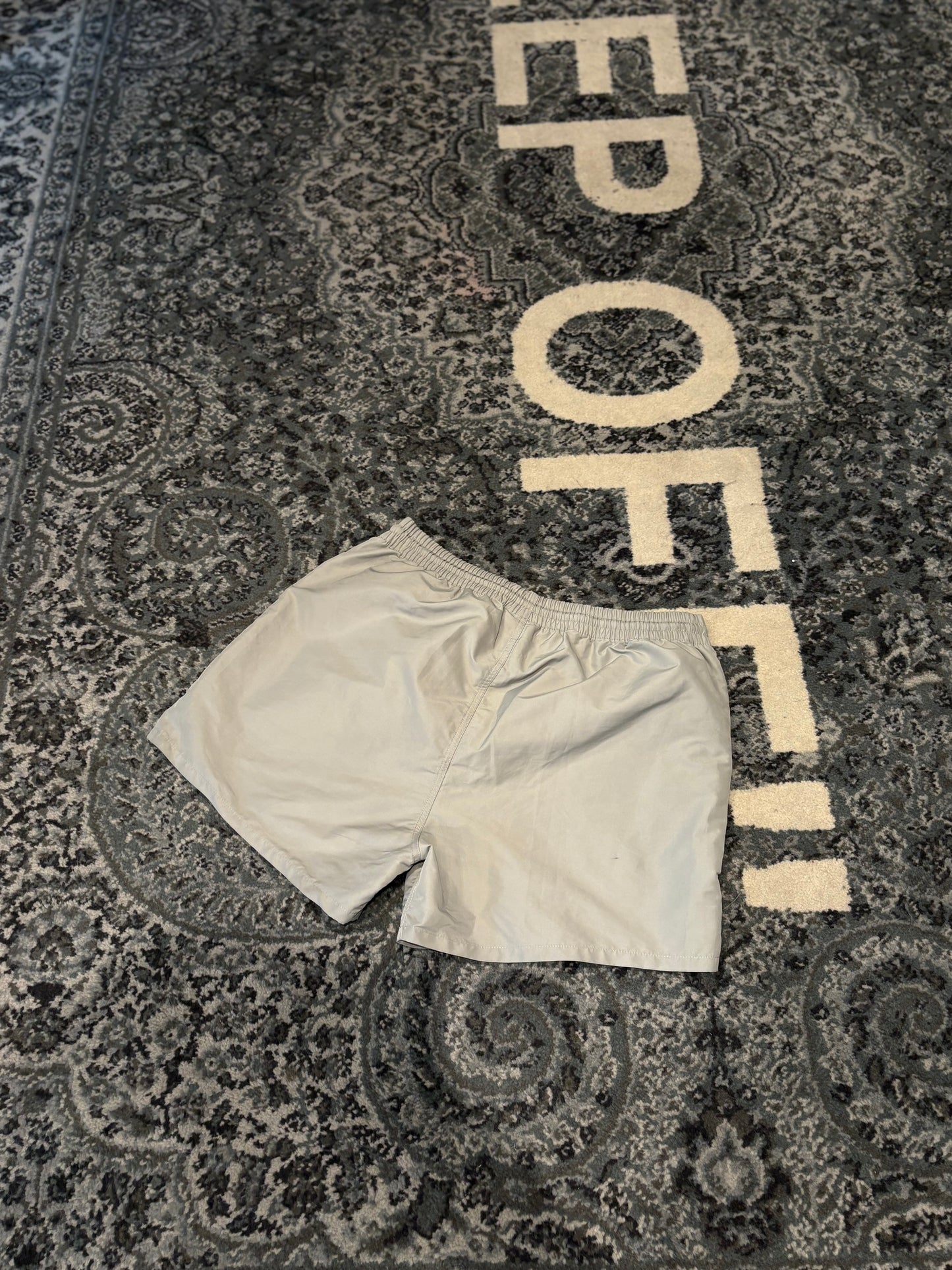 Balenciaga Gray Swim Trunks Size XS