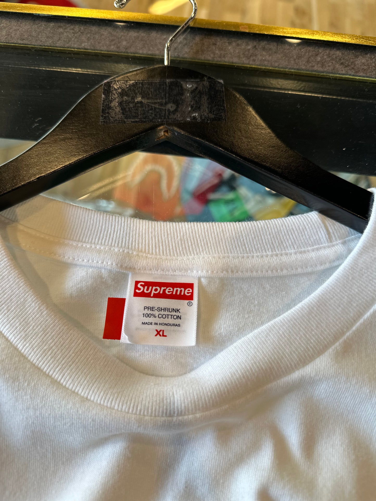 Supreme Script T-shirt White DS Size XL