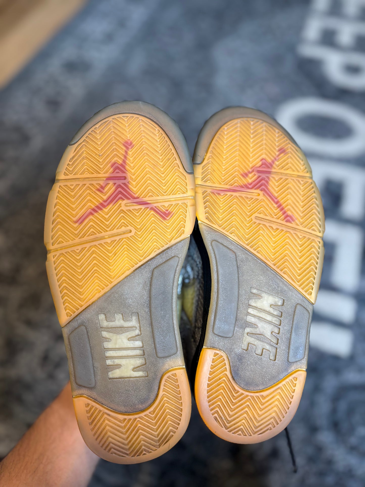 Jordan 5 Retro Off White “Muslin” NB CLEAN Size 5