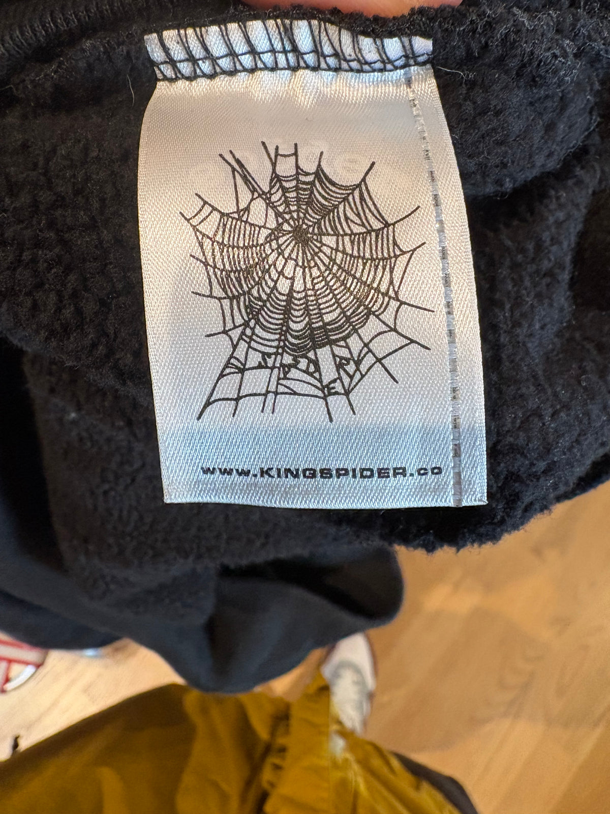 Spider Og Web V2 Hoodie “Black” Po Size Medium