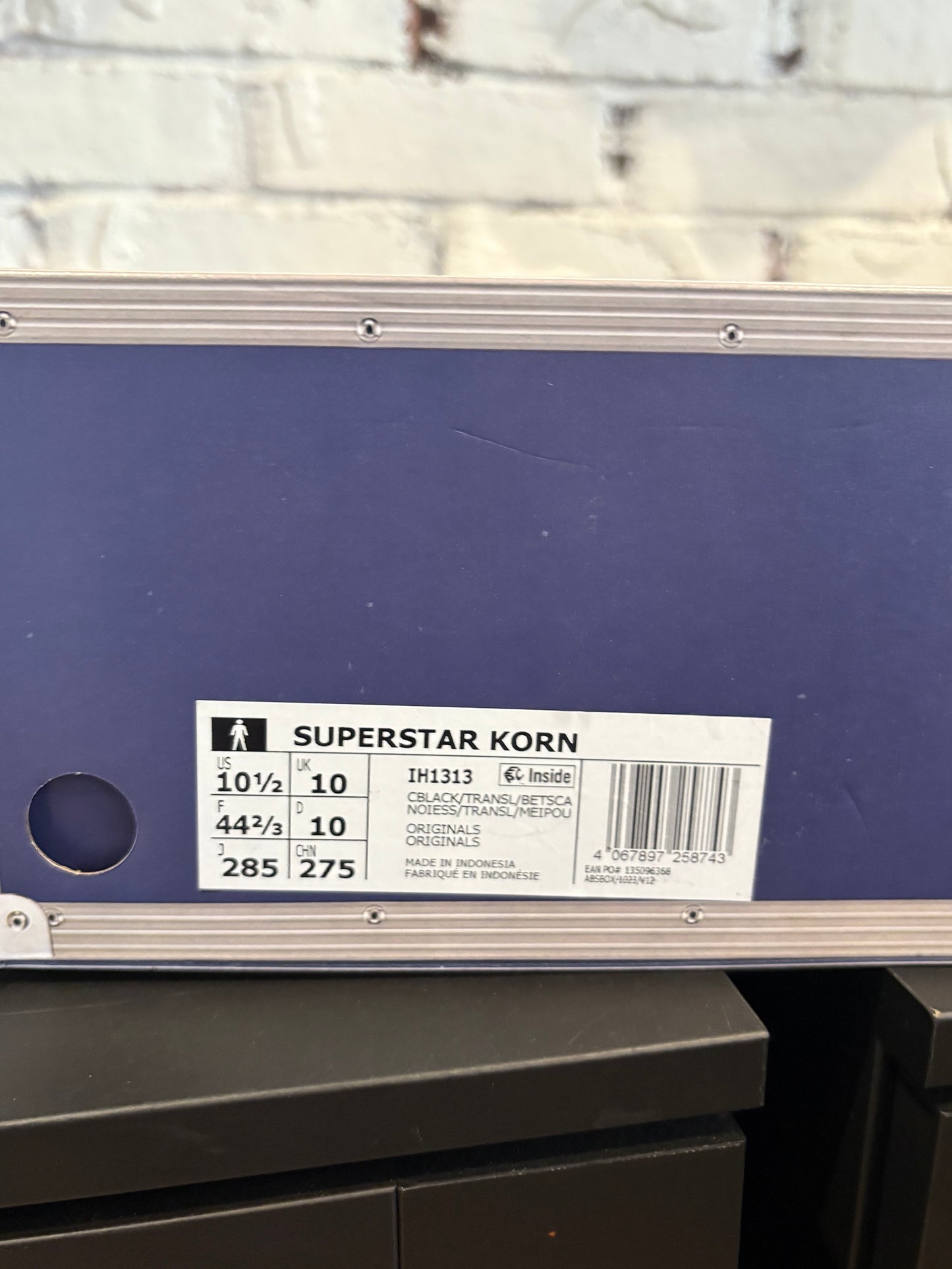 Adidas Superstar Korn DS OG Size 10.5