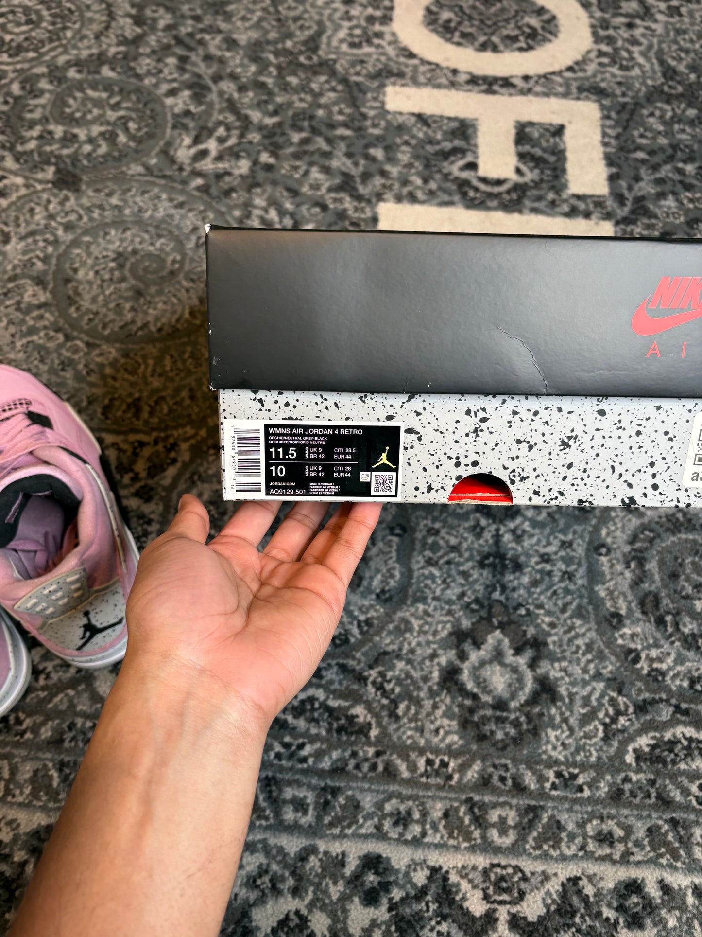 Jordan 4 Retro “Orchid” CLEAN OG SIZE 10M