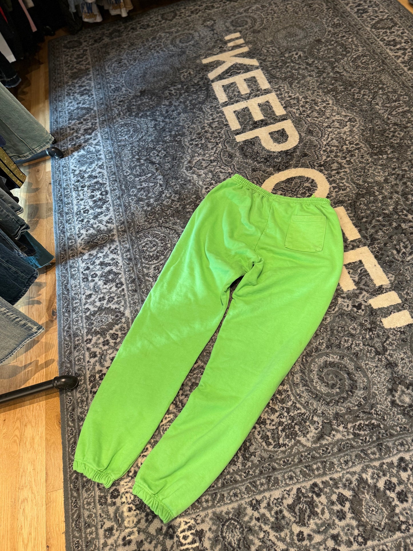Sp5der Green Sweatpants Size XXL